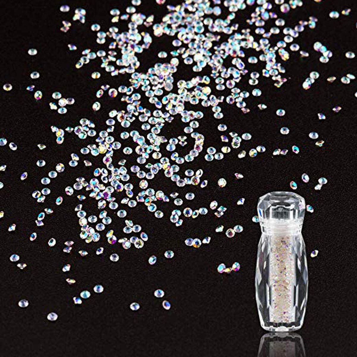 1.3mm Micro Rhinestones Nail Pixie Mini Rhinestones Beads 3D