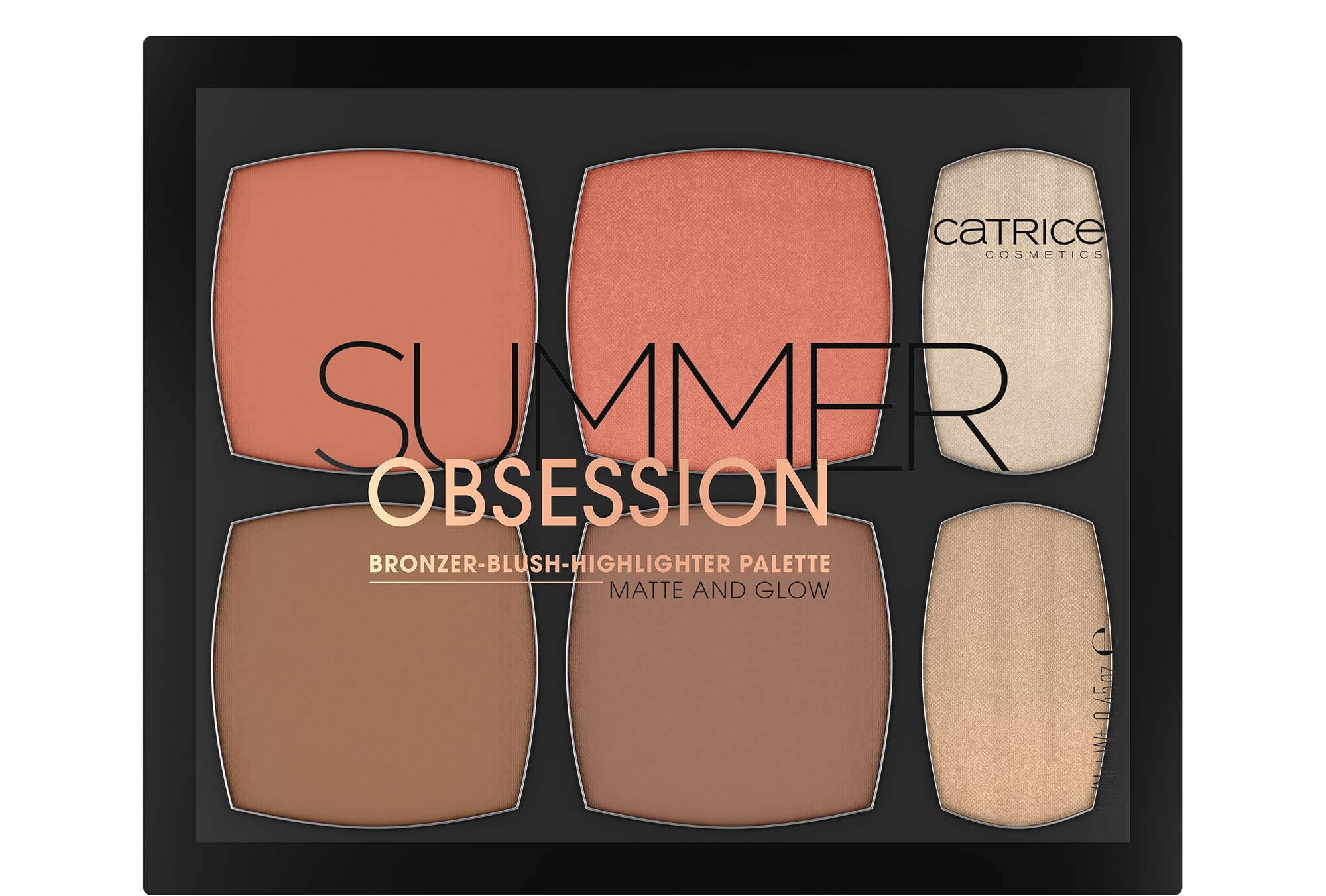 Catrice  Summer Obsession Bronzer Blush & Highlighter Palette