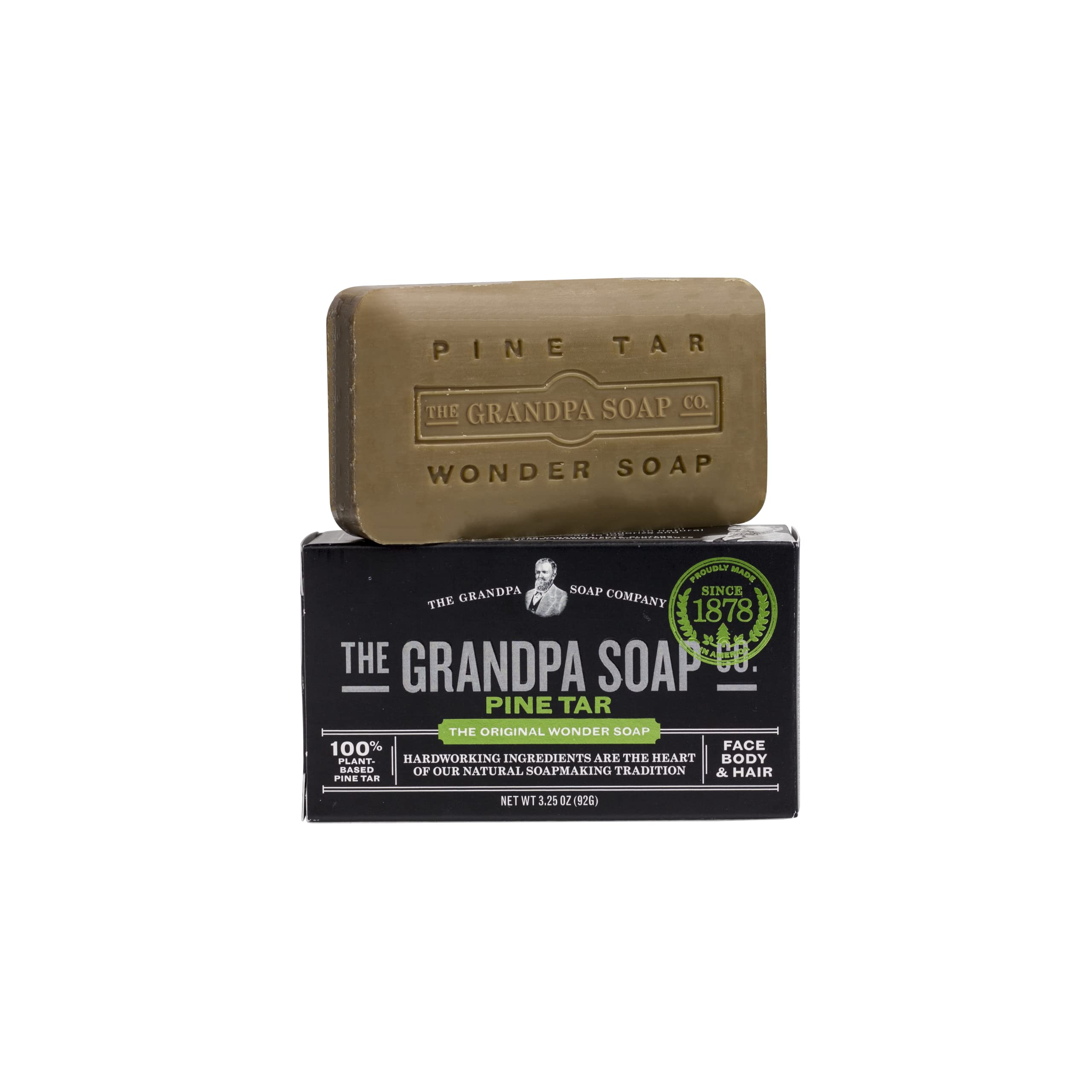 Pine Tar Bar Soap by The Grandpa Soap Company