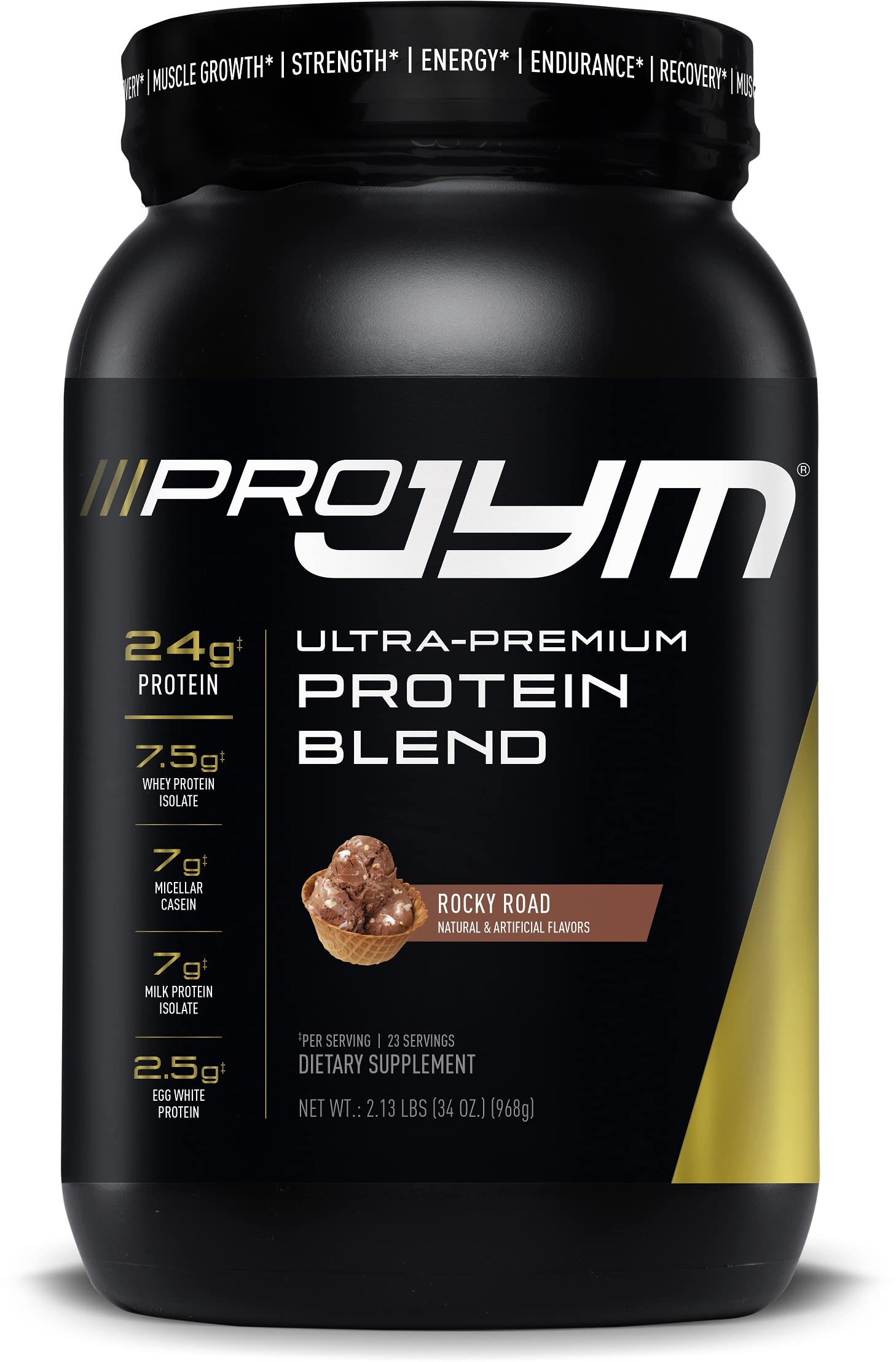 Pro JYM Protein Powder - Egg White, Milk, Whey Protein Isolates