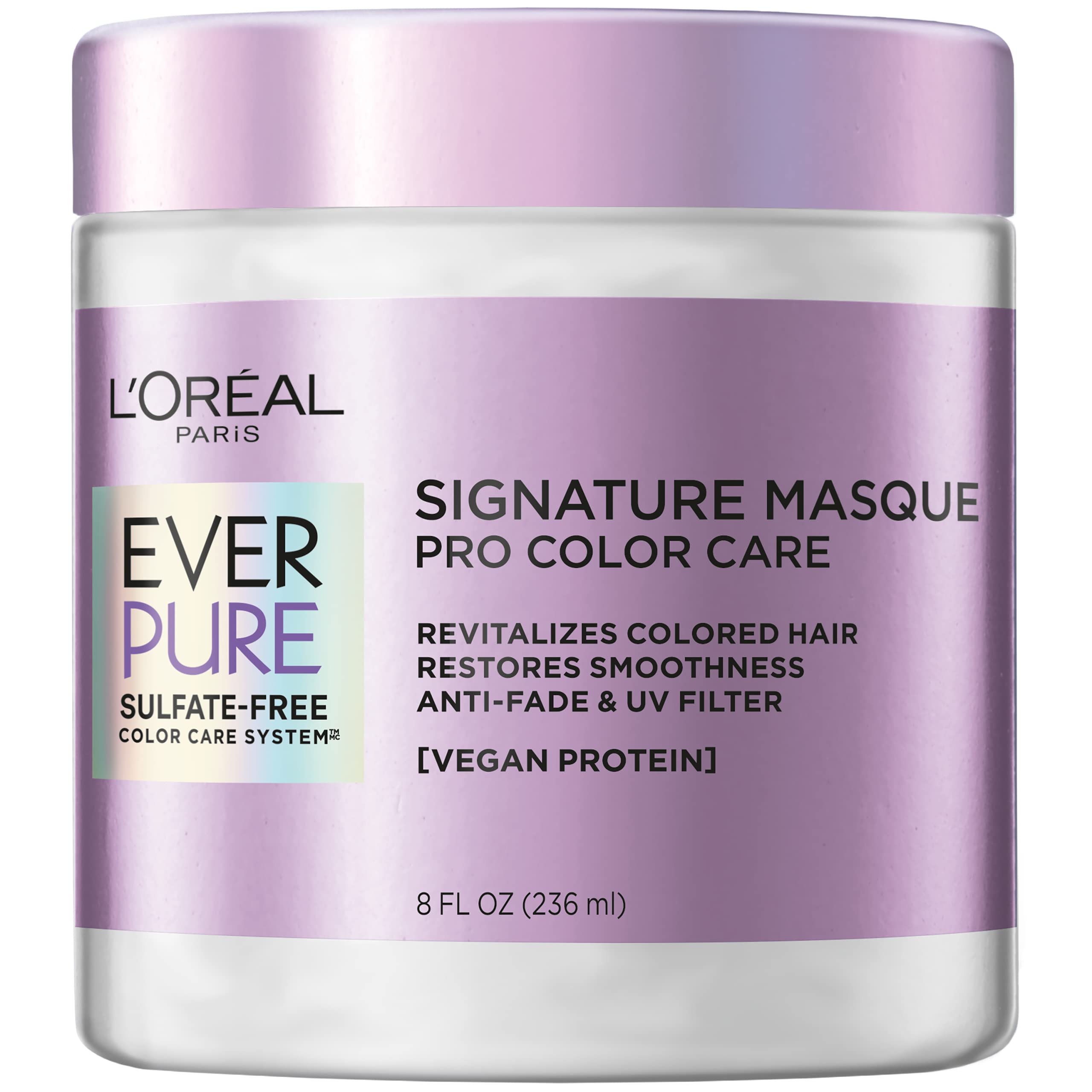 L'Oreal Paris EverPure SulfateFree Color Care Hair Mask 8 fl oz