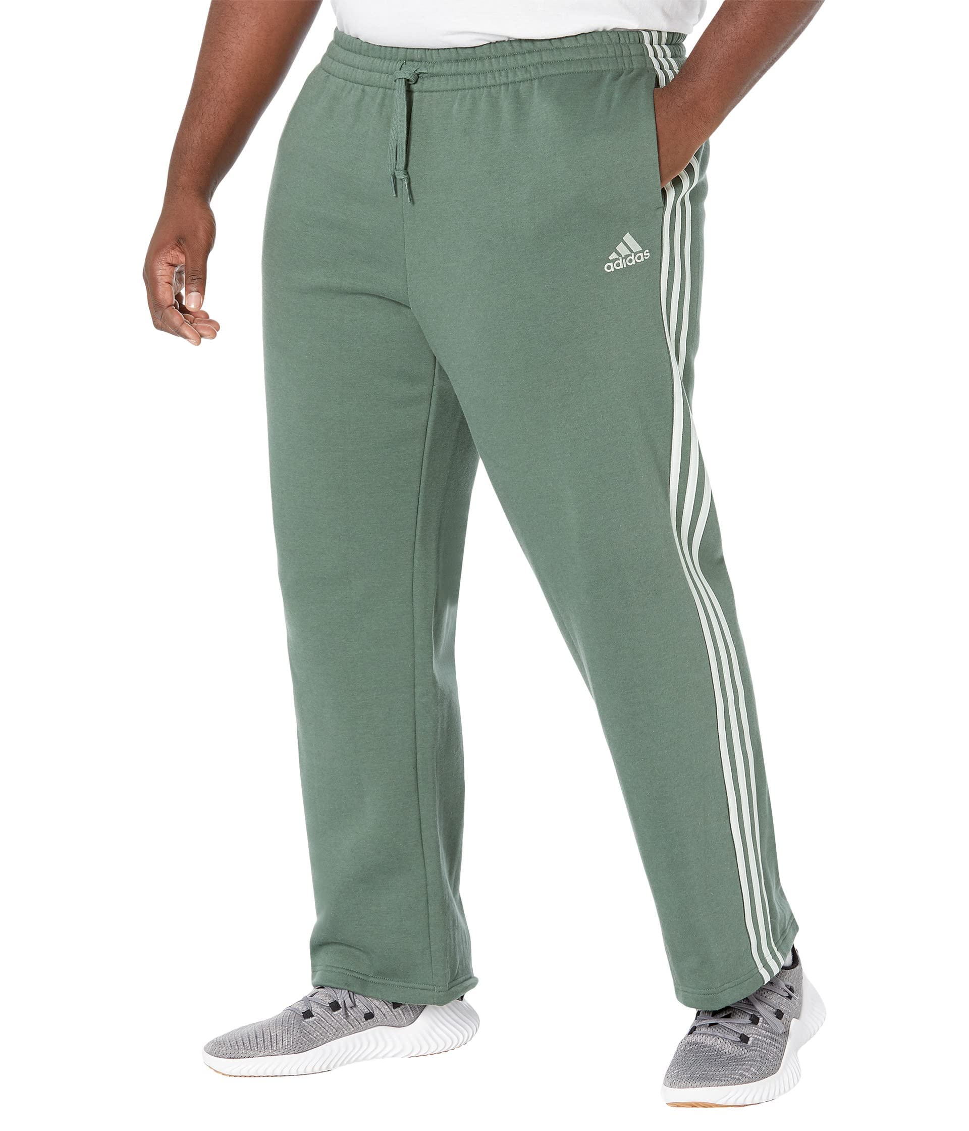 Essentials Fleece 3-Stripes Pants