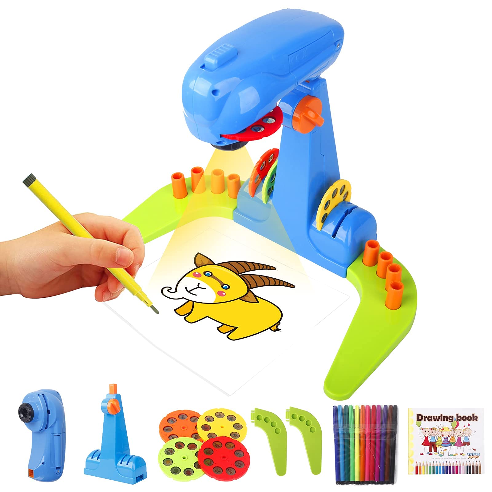 Drawing Projector Table for Kids - Blue Trace and UAE