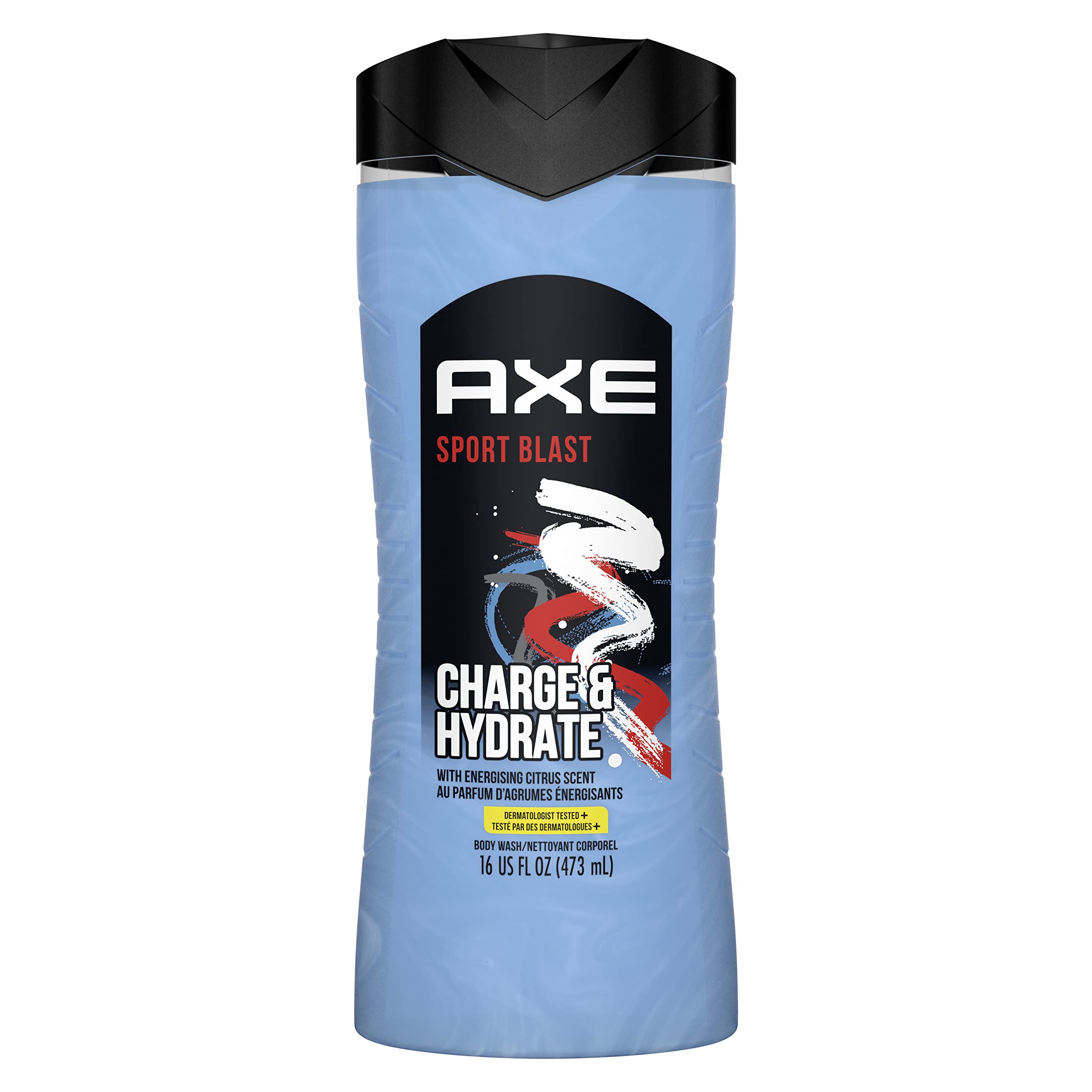 AXE Body Wash Charge and Hydrate Sports Blast Energizing Citrus