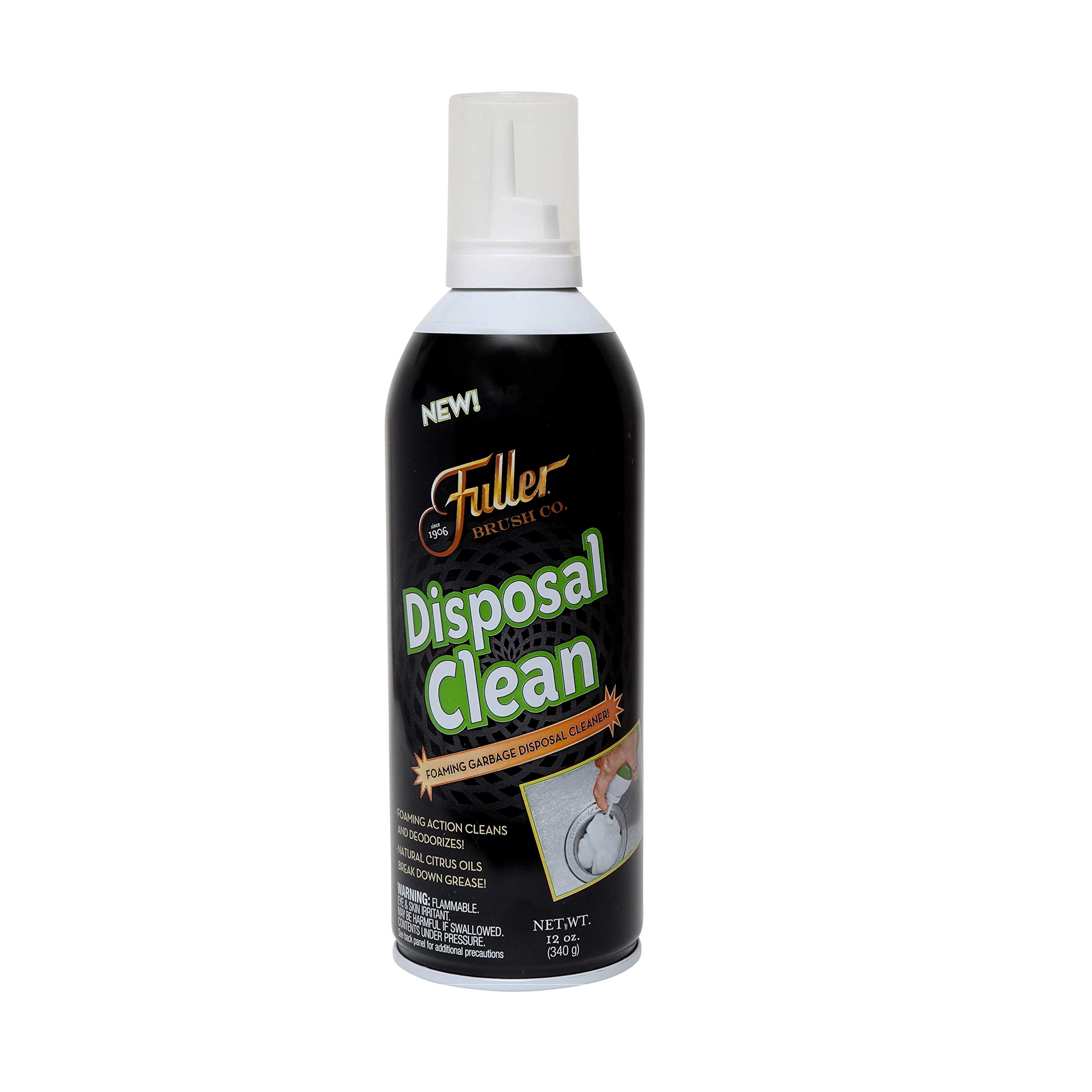 Fuller Brush Garbage Disposal Cleaner - Foaming Action for Kitchen Sink  Disposer & More - Fresh Citrus Scent 12 oz. 1 Pack