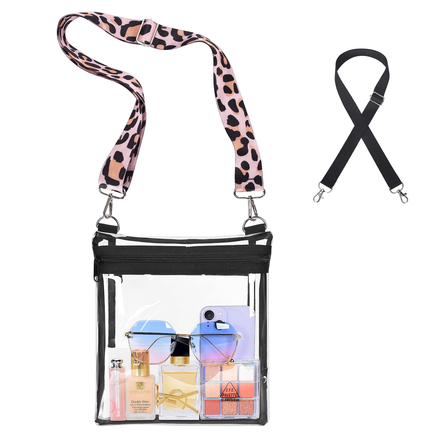 Transparent Clear Crossbody Purse