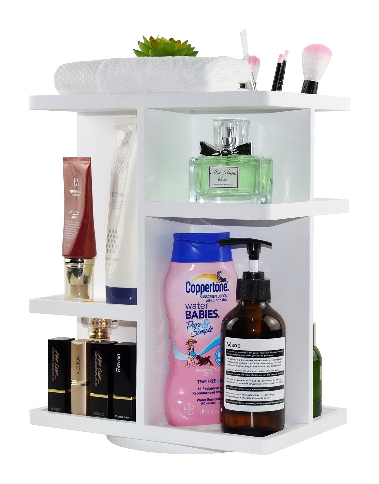 Clear Makeup Organizer with Drawers, Bathroom Countertop Organizer and  Storage, Ideal for Dorm Room Desk Dresser Vanity, Great for Cosmetics,  Toiletries, Skincare, Brush, Nail Supplies