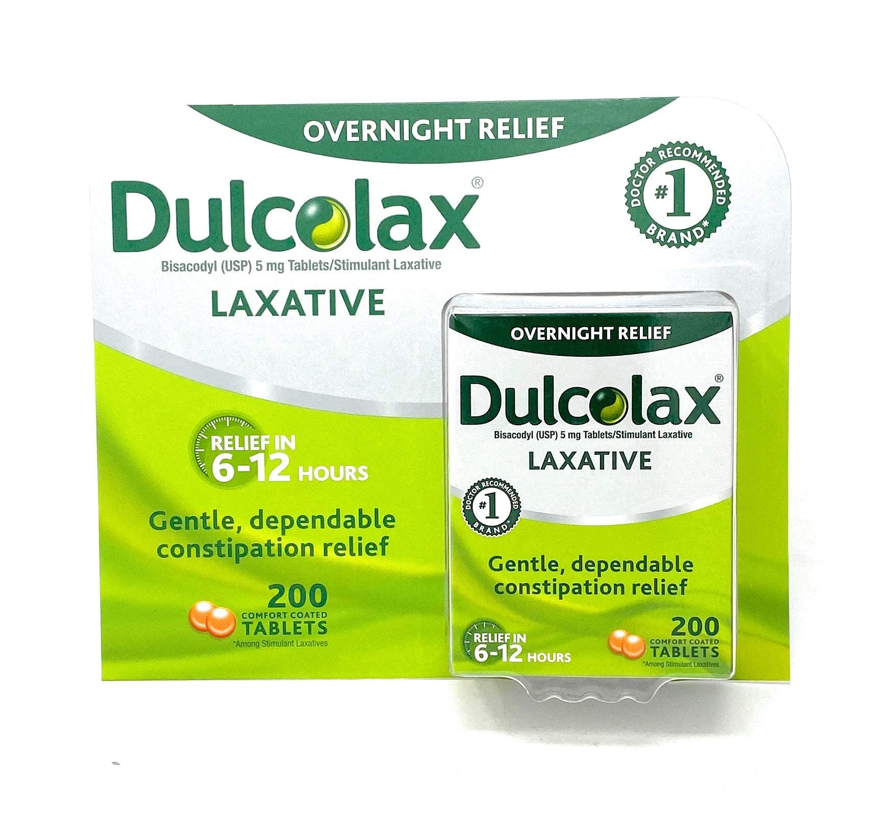 Dulcolax Laxative Tablets 200 Count DFI CC