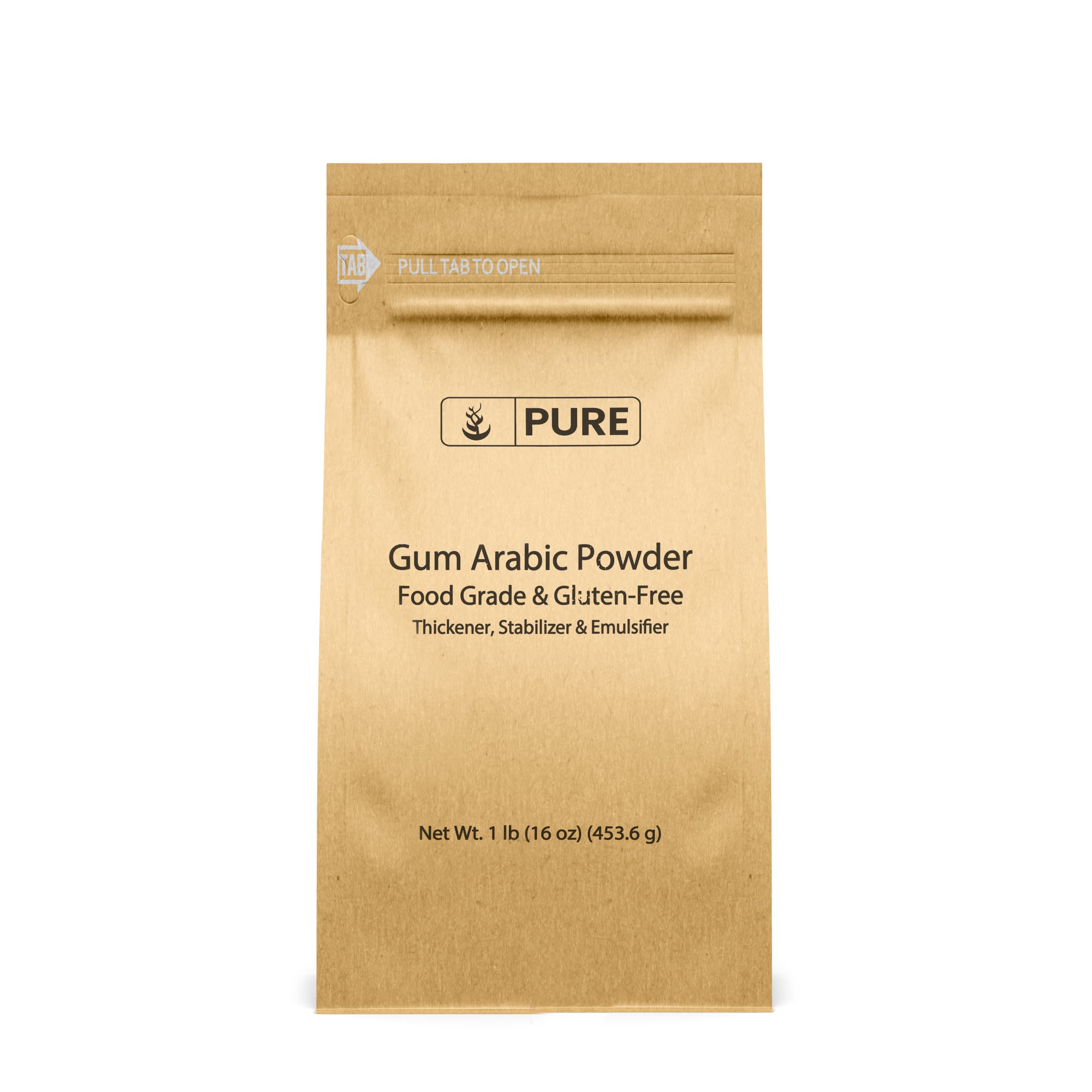 Pure Original Ingredients Gum Arabic (Acacia) Powder (1 lb) Essential  Ingredient for DIY Watercolor Paints, Craft