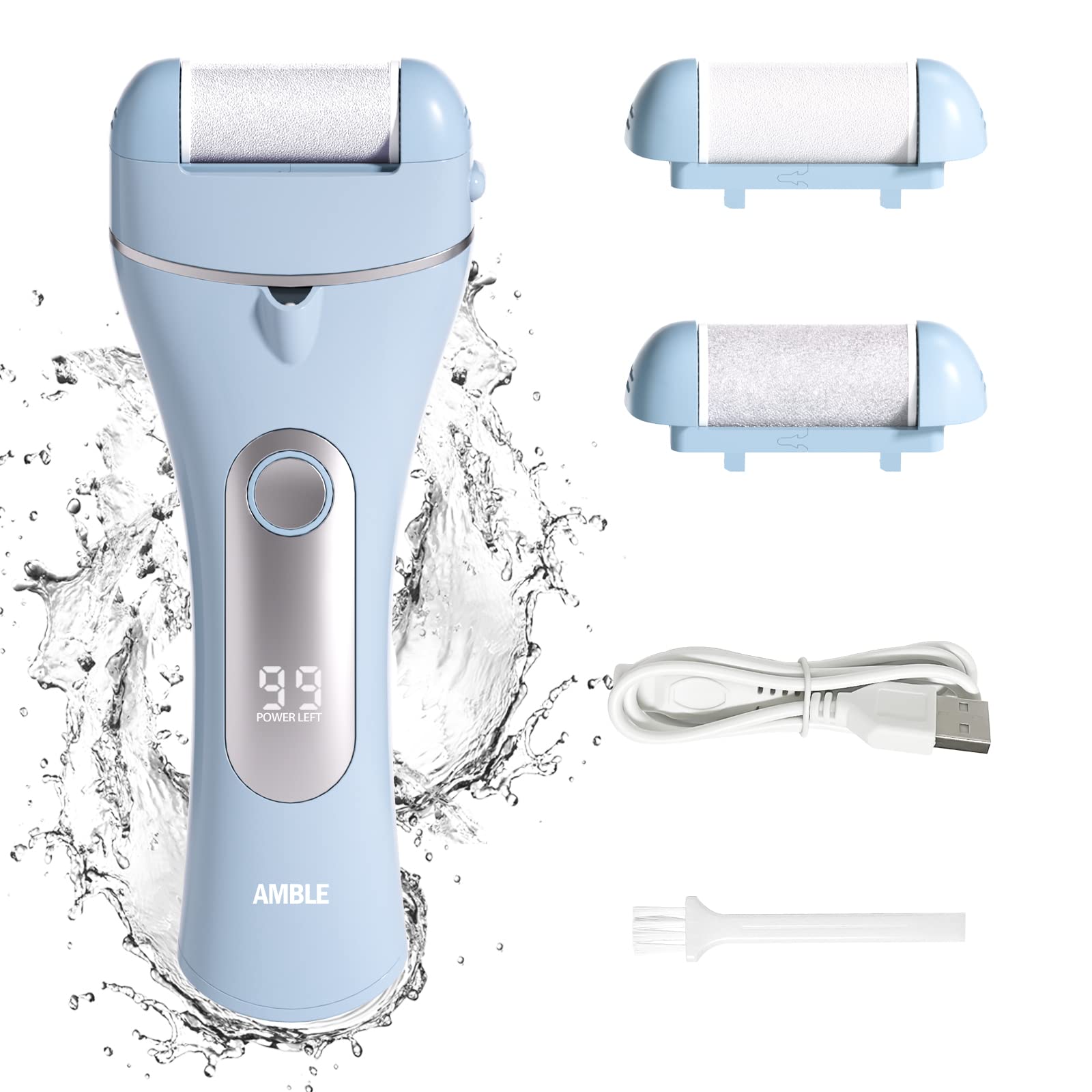 Foot File Callus Remover Electric Foot File Rechargeable Foot Scrubber -  China Callus Eliminator and Foot File Callus Remover price