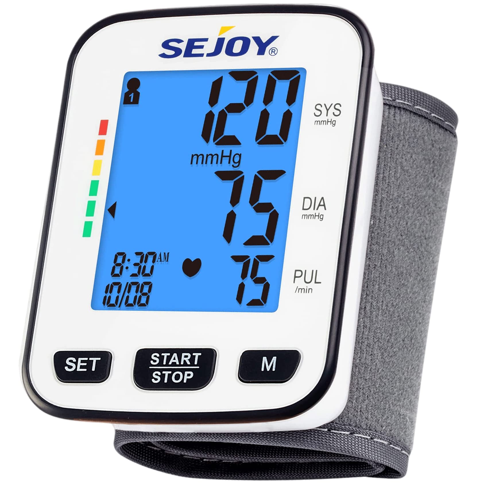 Sejoy Upper Arm Blood Pressure Monitor,BP Machine with Extra Large