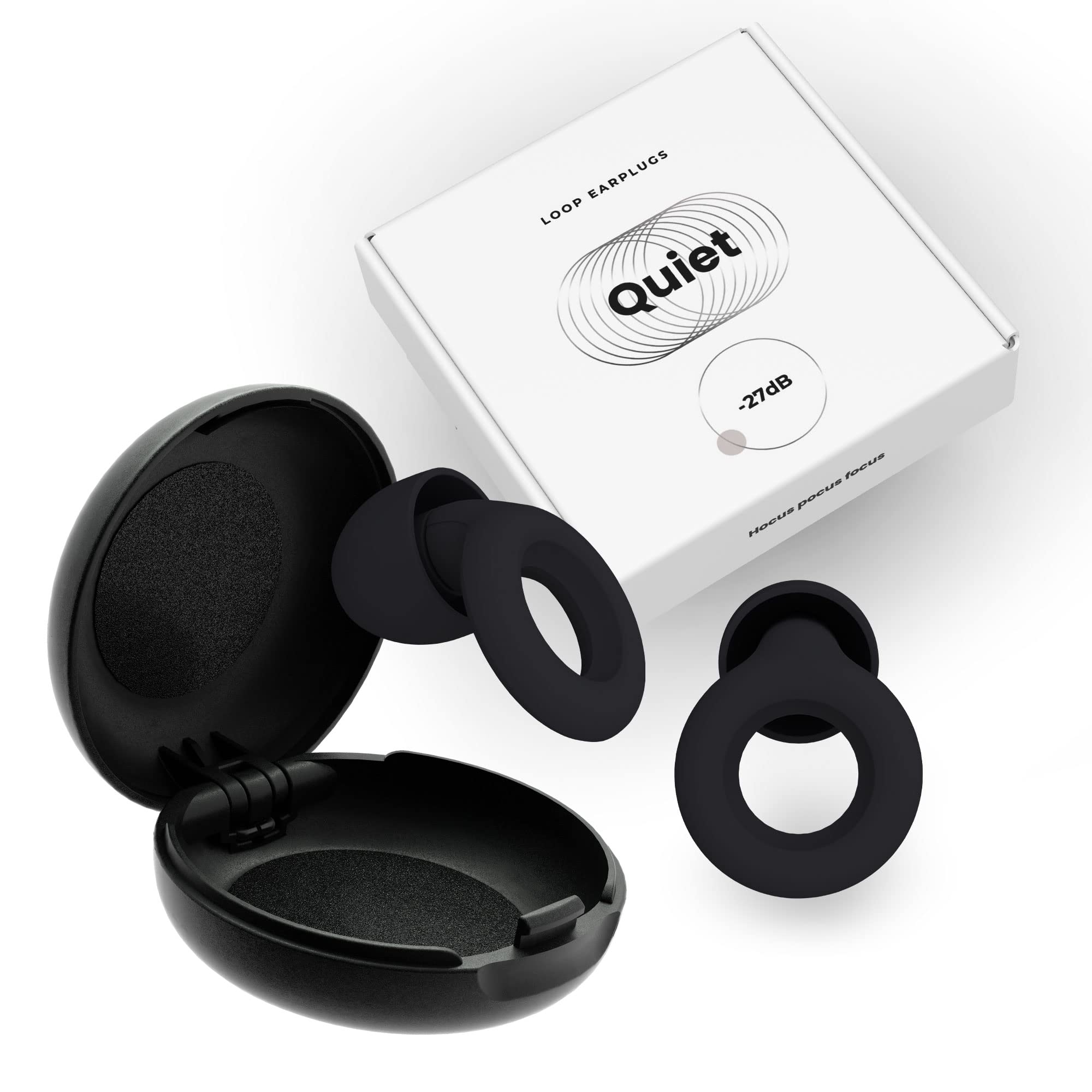 Loop Quiet Noise Reduction Earplugs Hearing Protection Essence Black Open  Box - Simpson Advanced Chiropractic & Medical Center
