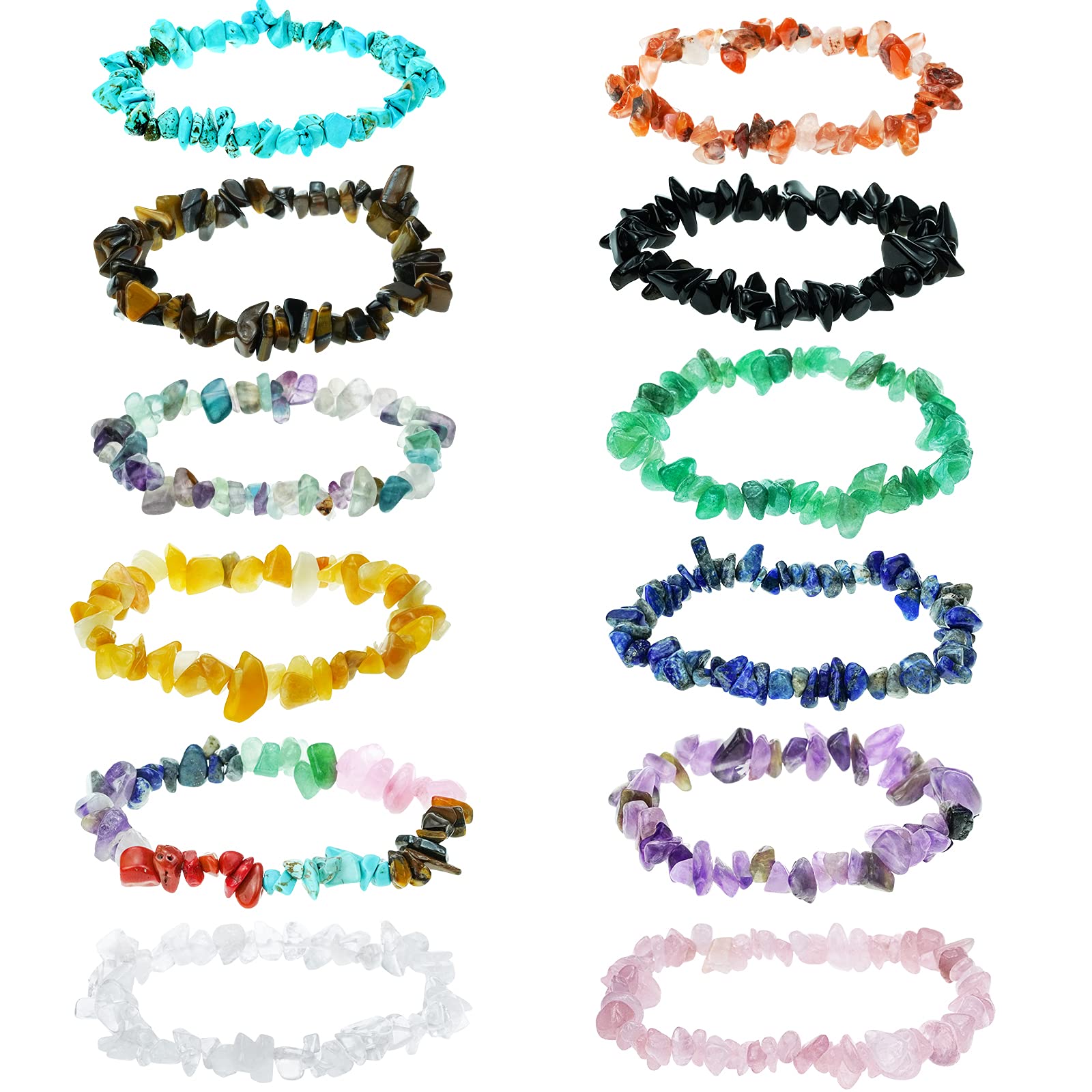 Healing Crystal Bracelets 8mm | Jewellery with Crystals | KAYSOO