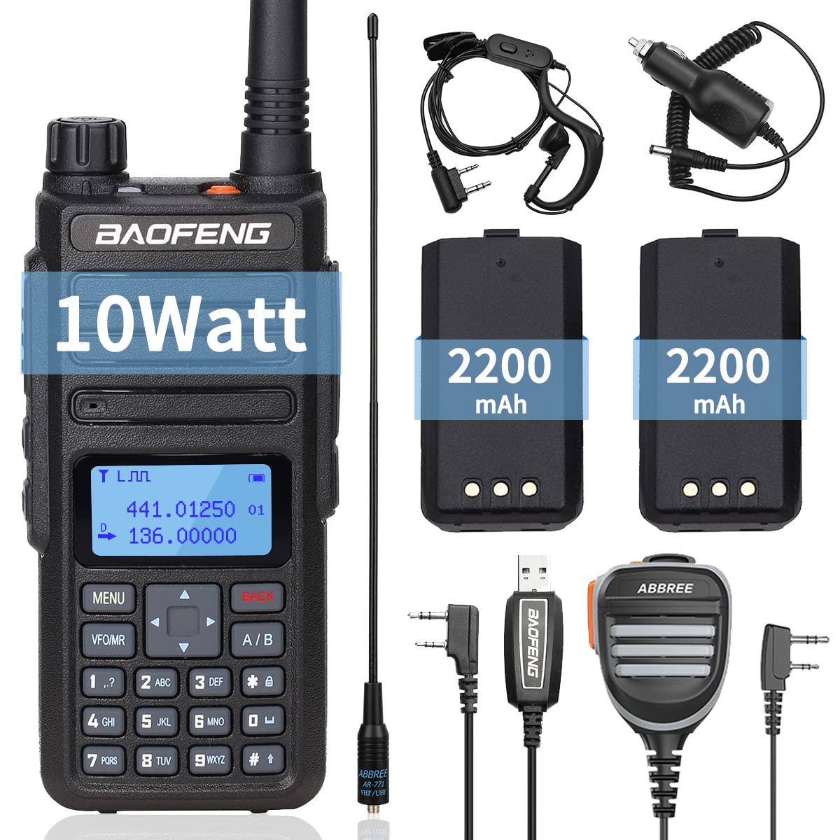 BAOFENG UV-5R Talkie-Walkie VHF UHF