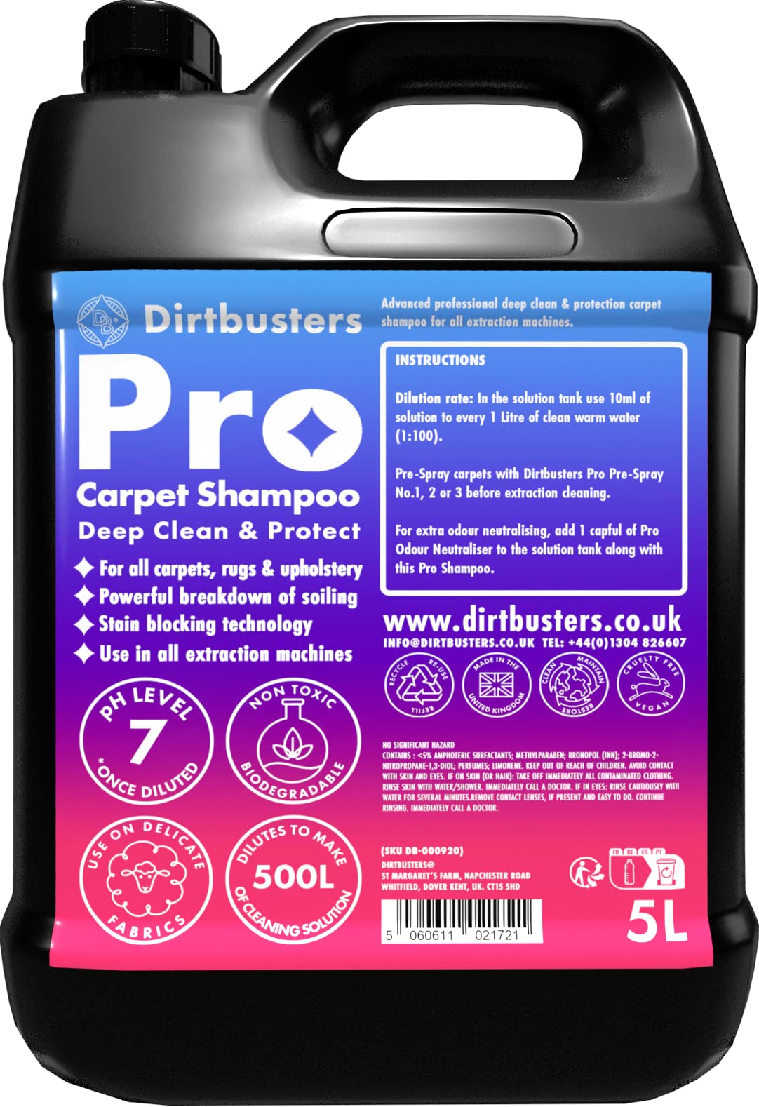 Dirtbusters Cleaning Products