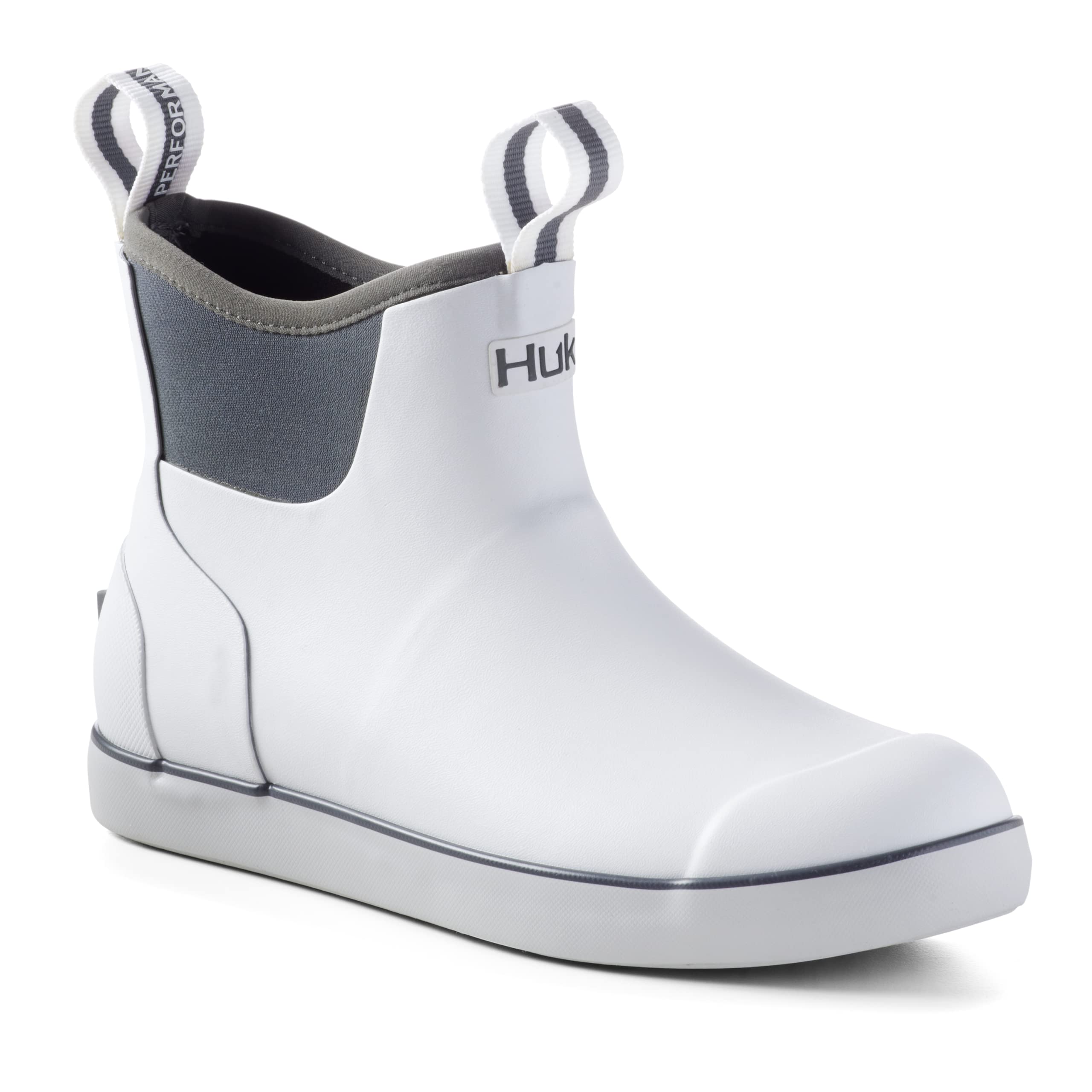 HUK Women's Rogue Wave Shoe  High-Performance Fishing & Deck Boot Rain 9  White