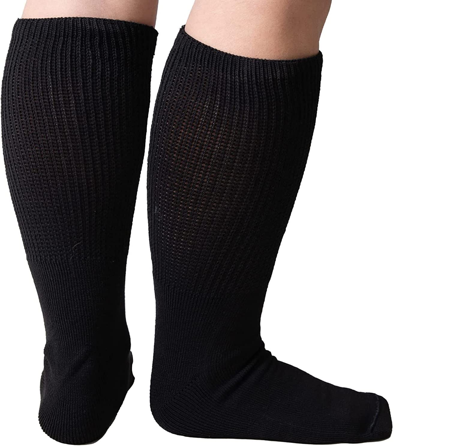 3 Pairs Extra Wide Socks for Swollen Feet, Extra Wide Bariatric Socks,  Swollen Feet,Socks Women
