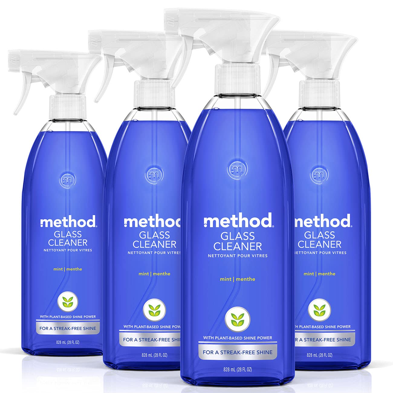 Method Naturally Derived Daily Shower Cleaner Spray, Eucalyptus Mint, 28  Ounce (4 pack)