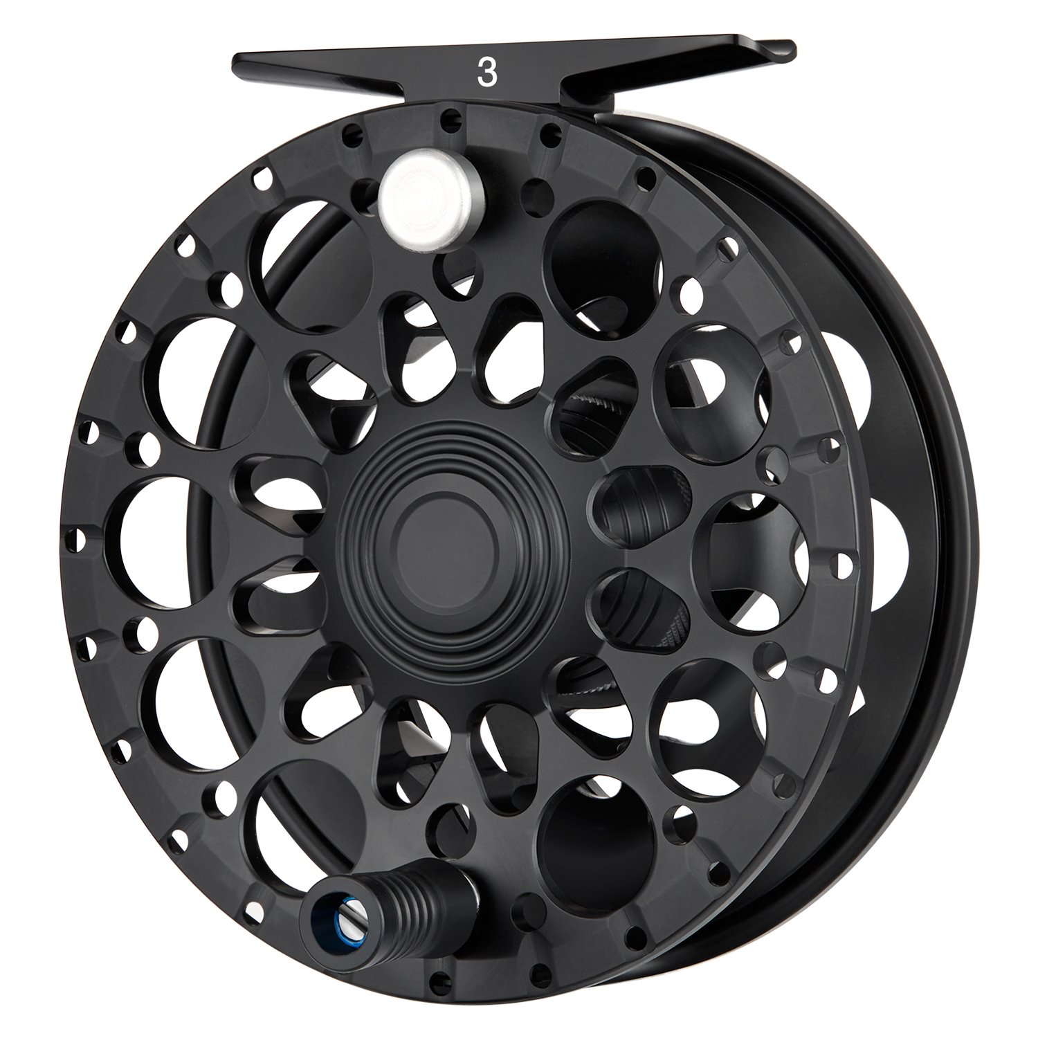 Piscifun Platte Pro Fly Reel with Full-Sized Drag Knob, CNC