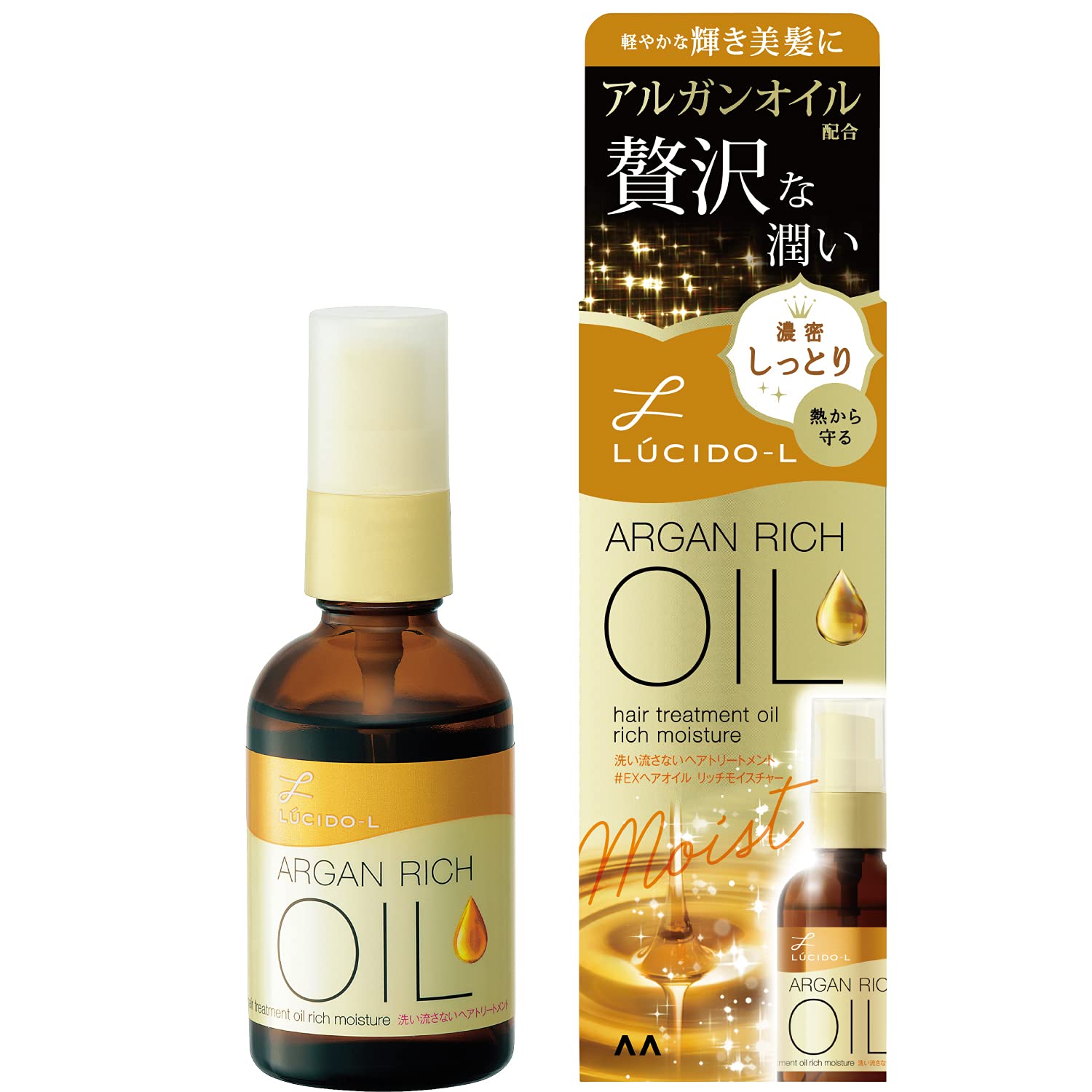 Japan Lucido El Oil Treatment EX Hair Oil Rich Moisture 60mL