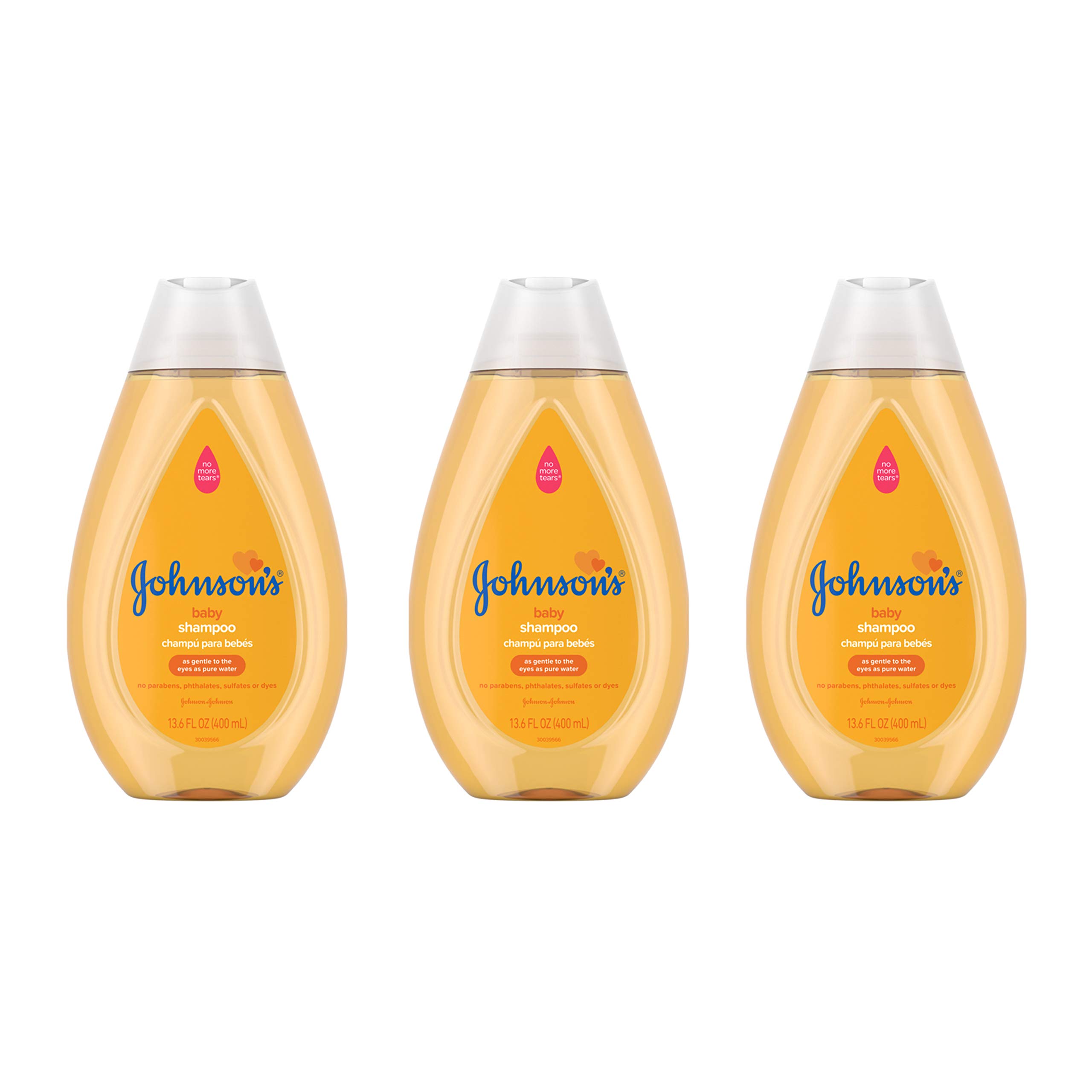 Johnson's Baby Shiny Soft Kids' Shampoo - Tear-Free Formula With Argan Oil Silk Proteins Paraben Sulfate Dyefree Formula Hypoallergenic Gentle For Toddler S Hair 13 6 Fl Oz