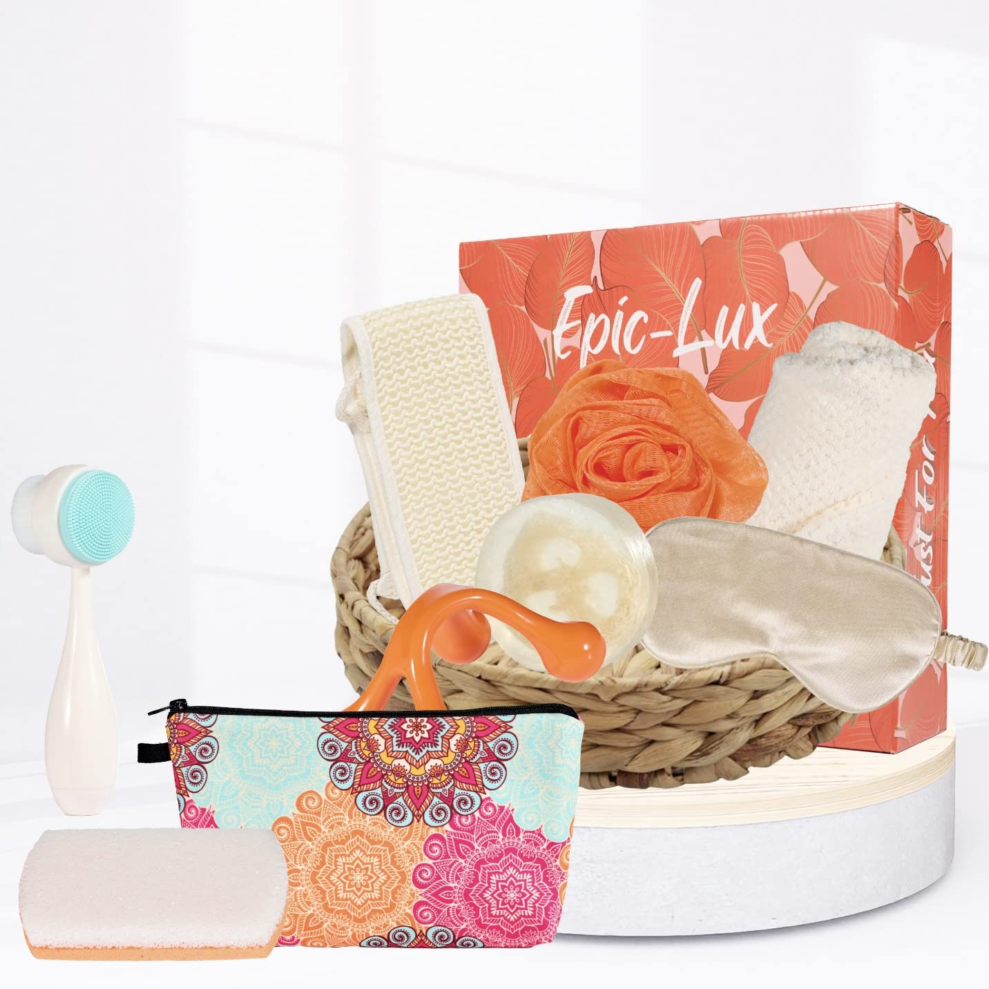 New Mom Home Spa Gift Basket - Relaxation Kit