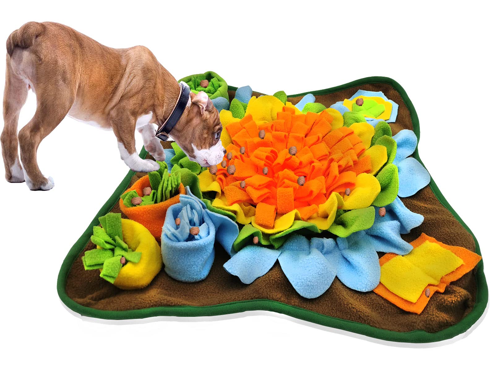Alibuy Dogs Snuffle Mat Pet Feeding Mats Puppy Sniffing Pad,Cat Doggies  Interactive Puzzle Toys for Multiple Breeds Encourages Natural Foraging  Skills,Training and Stress Release Orange