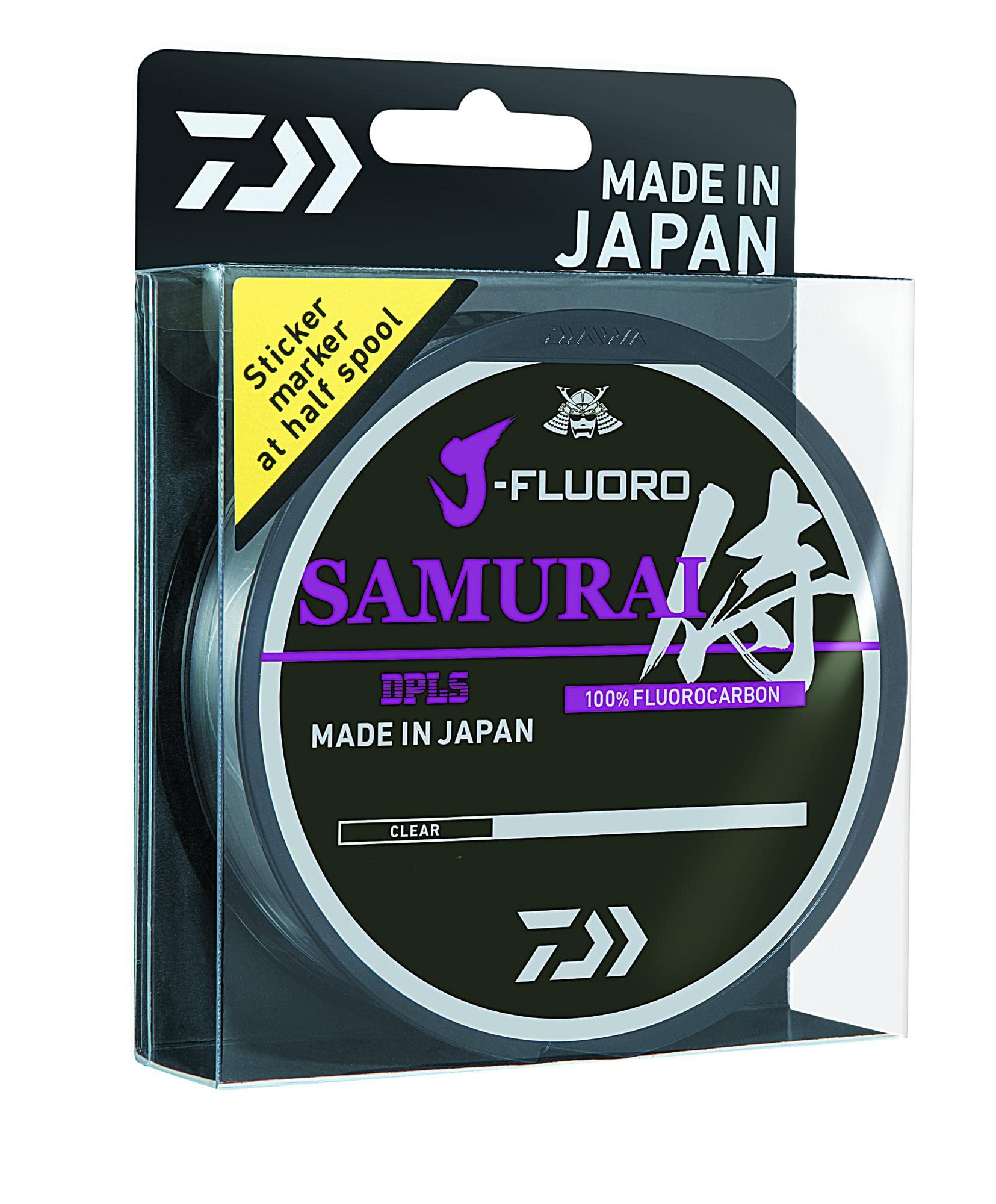 Daiwa J-Fluoro Samurai Fluorocarbon Line 220 Yards 12 Pound