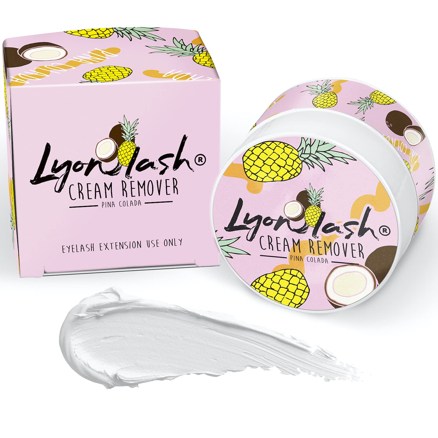 Lyon Lash Pro Gentle Eyelash Extension Cream Remover 15g . oz |  Removes Lash Extension