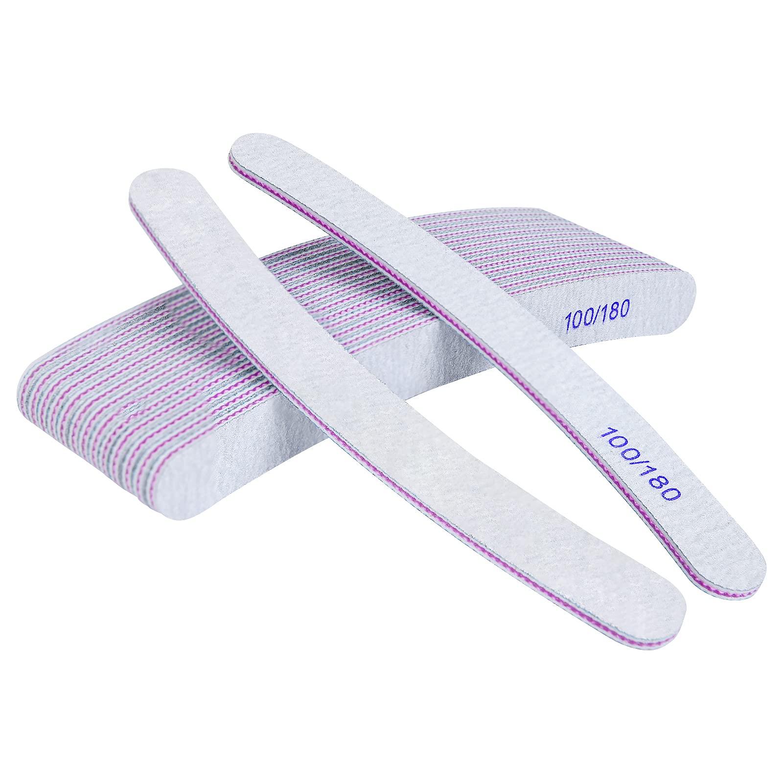 HYGIENIC SINGLE USE 100/180 NAIL FILE 7 INCH – Fanair Cosmetiques