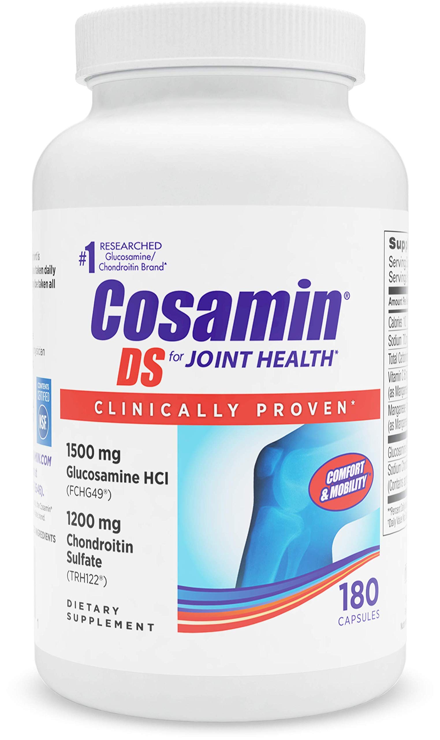 Nutramax Cosamin DS Joint Health Supplement with Glucosamine