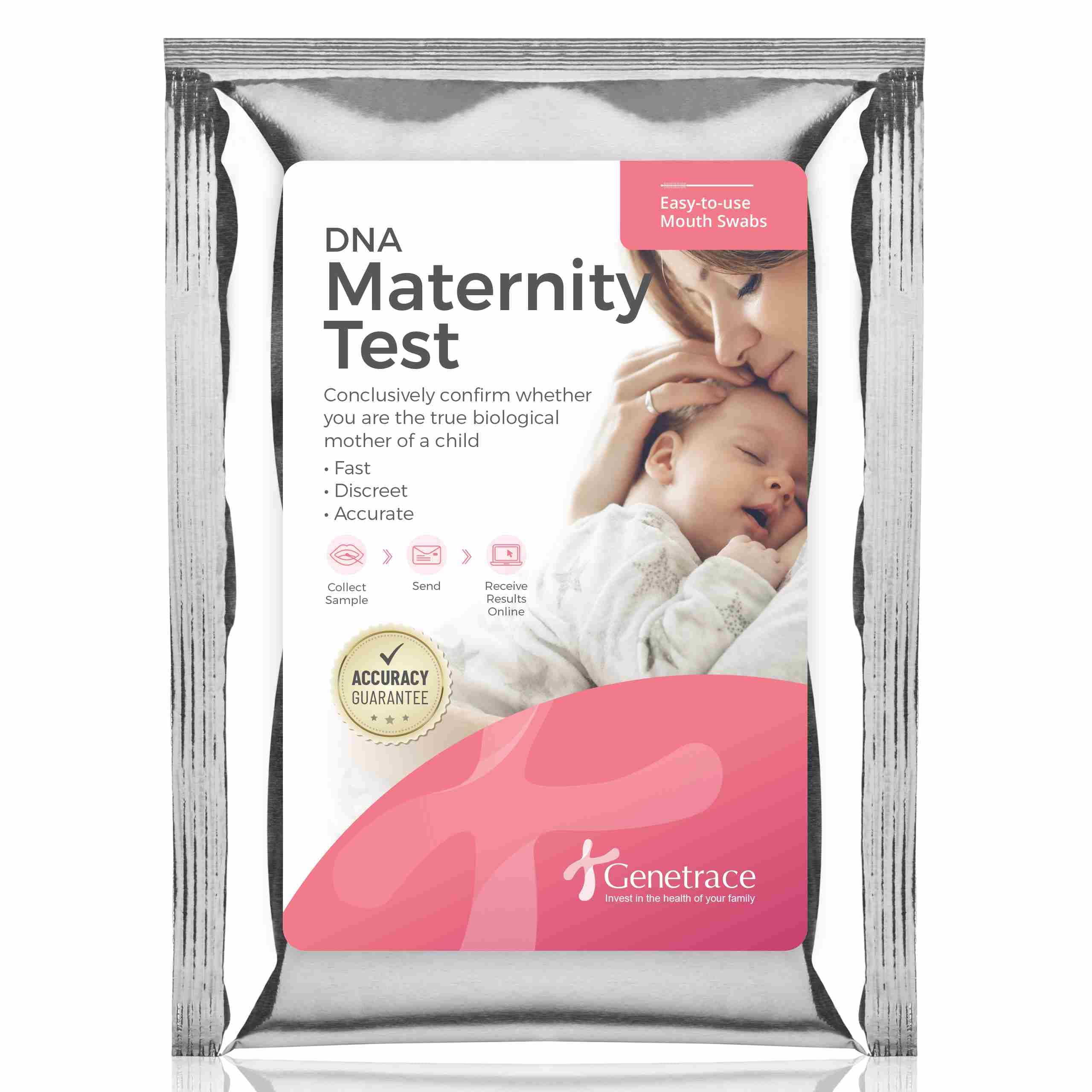 DNA Maternity Test atHome DNA Test Kit for Mother and
