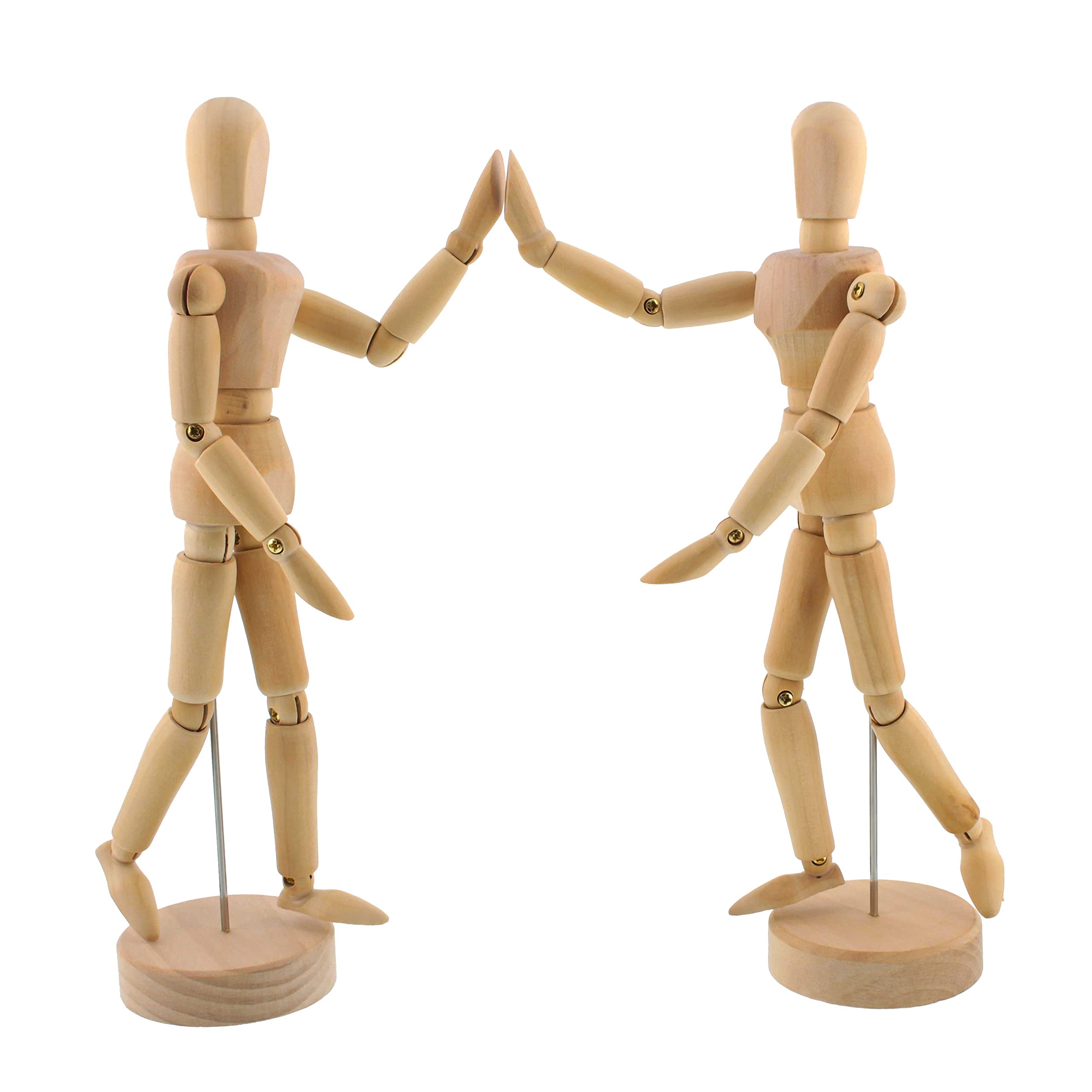 Bview Art Wood 8" Female - Artist Drawing Manikin Articulated Mannequin With Base And Flexible Body For Drawing The Human Figure I533652243