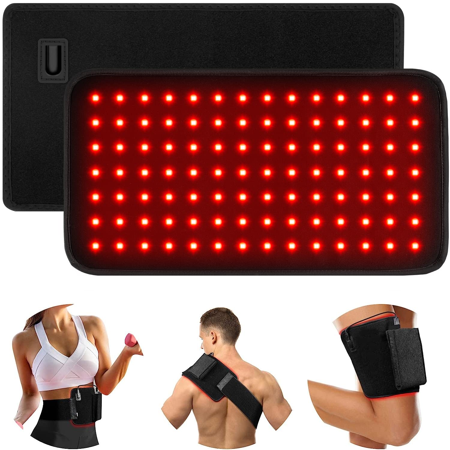 Red Light Therapy Belt, Portable Wearable Near-Infrared Light