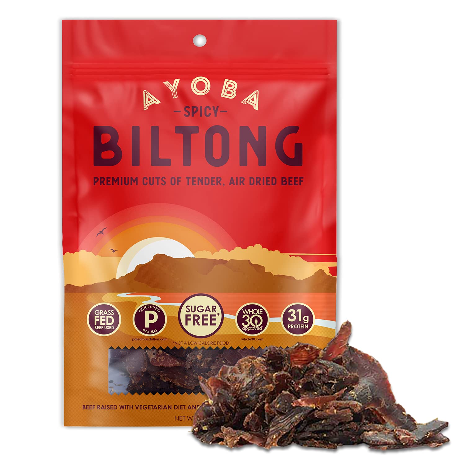 Biltong Spicy – Siam BBQ Company