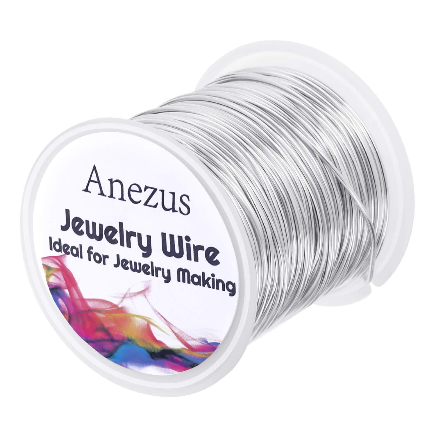 Anezus 18 Gauge Jewelry Wire for Jewelry Making, anezus Craft Wire Tarnish  Resistant Copper Beading Wire for Jewelry Making Supplies and Crafting (18  Gauge, Silver) 18 Gauge Silver 1