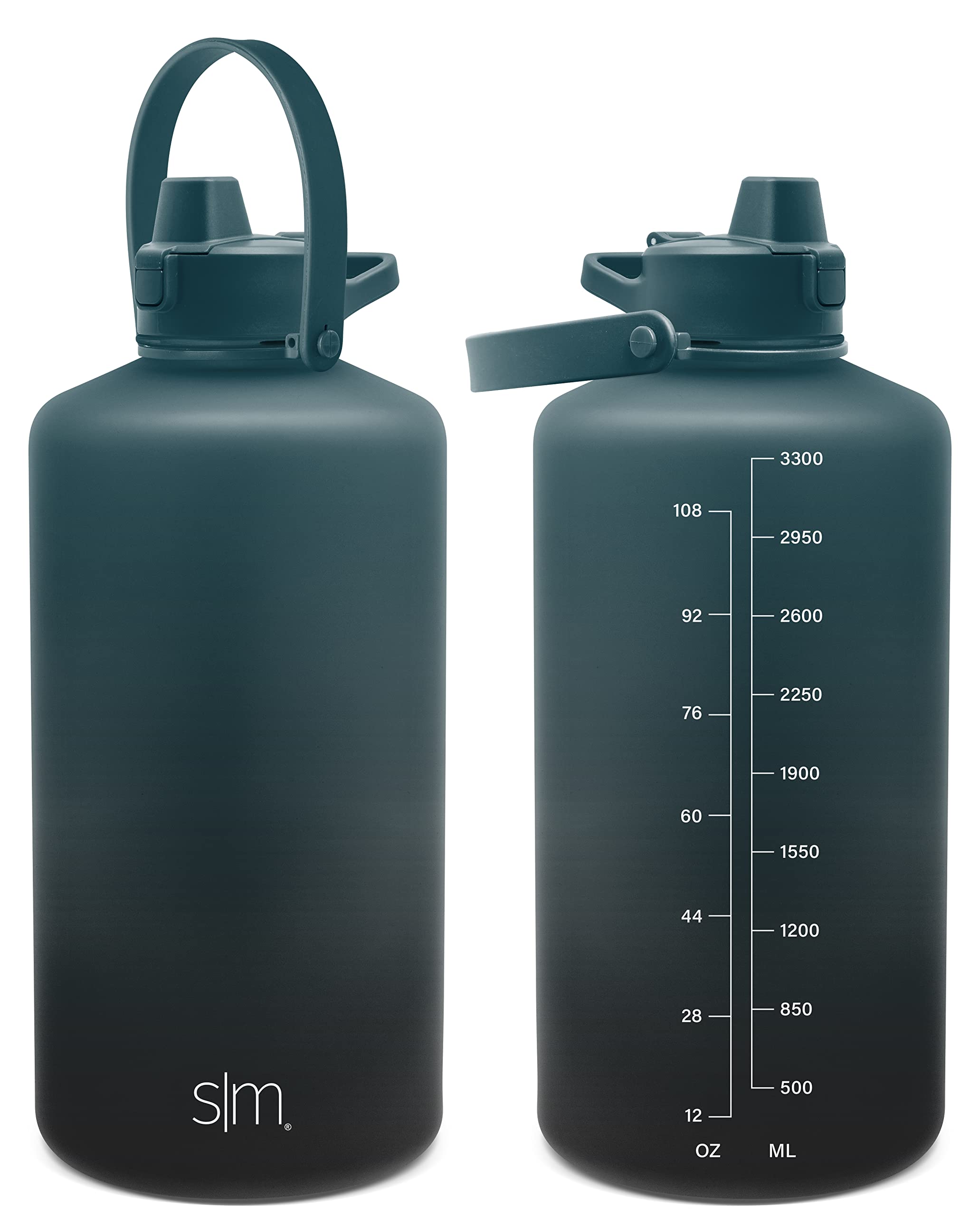 Summit Water Bottle with Straw Lid