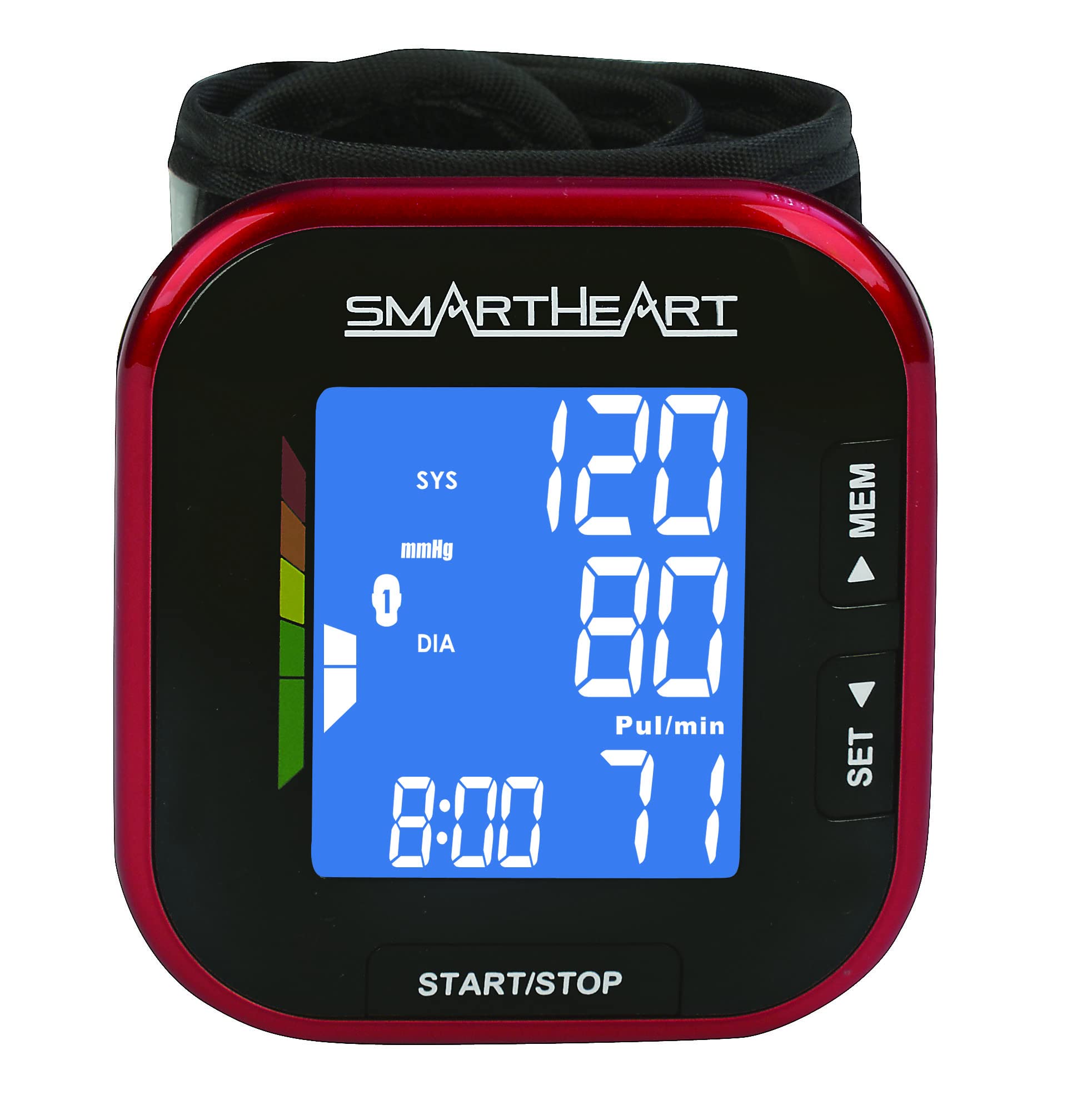 Veridian SmartHeart Blood Pressure Monitor with Large/XL Arm Cuffs
