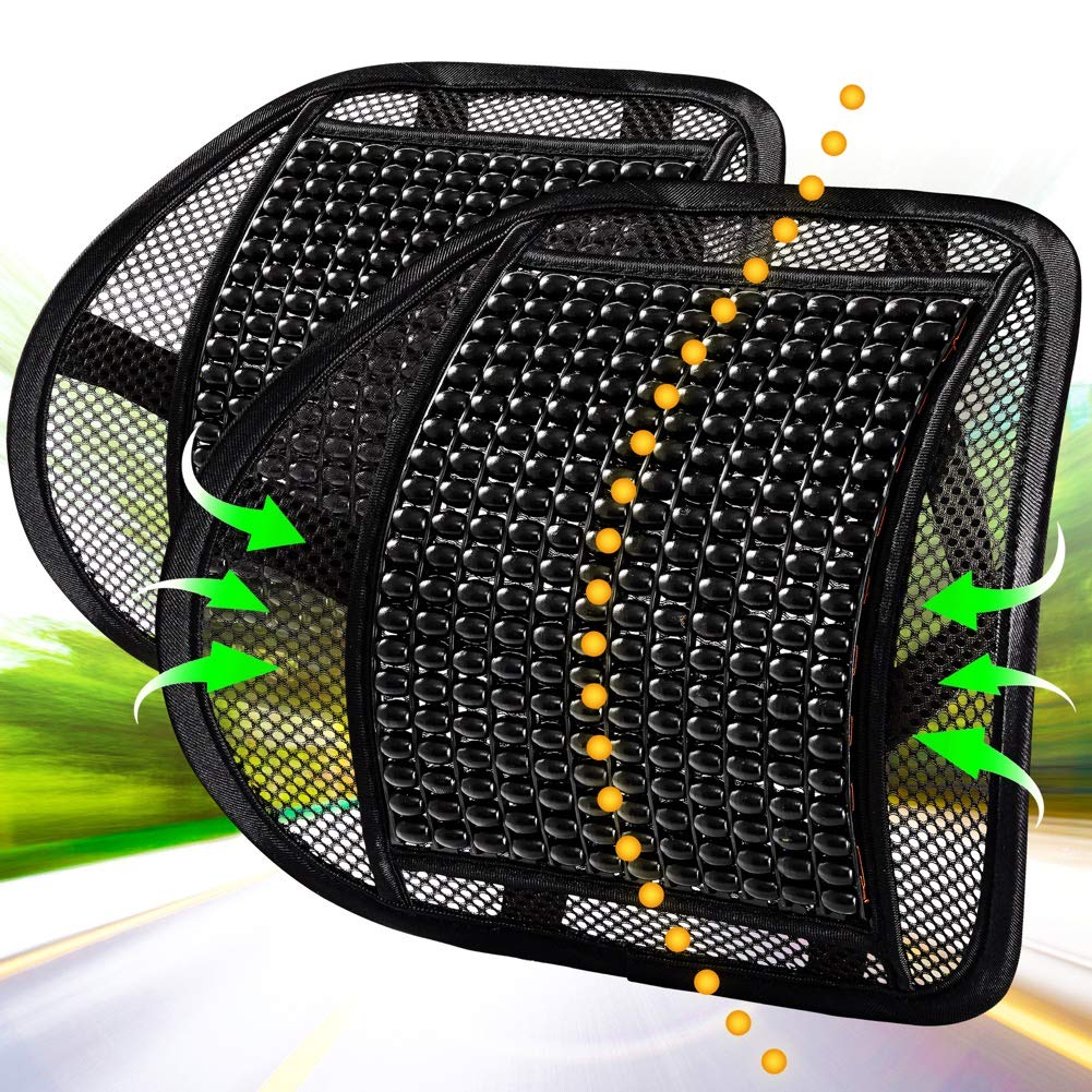 Chair Back Support, Massage Cushion Mesh, Relief Lumbar Brace For Car,  Truck, Office, Home, Cushion Seat Chair Lumbar Back Support Chair