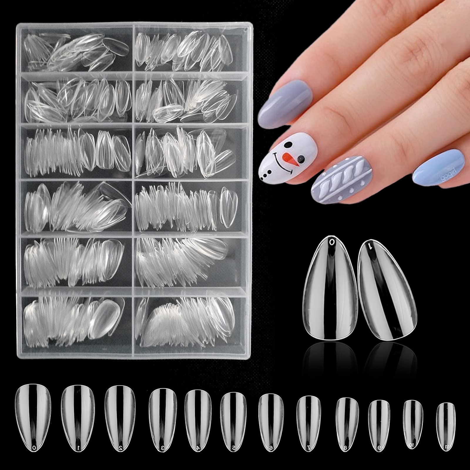 fcity.in - Artificial Nails Set With Glue Acrylic Fake Or Transparent Nail  Paint