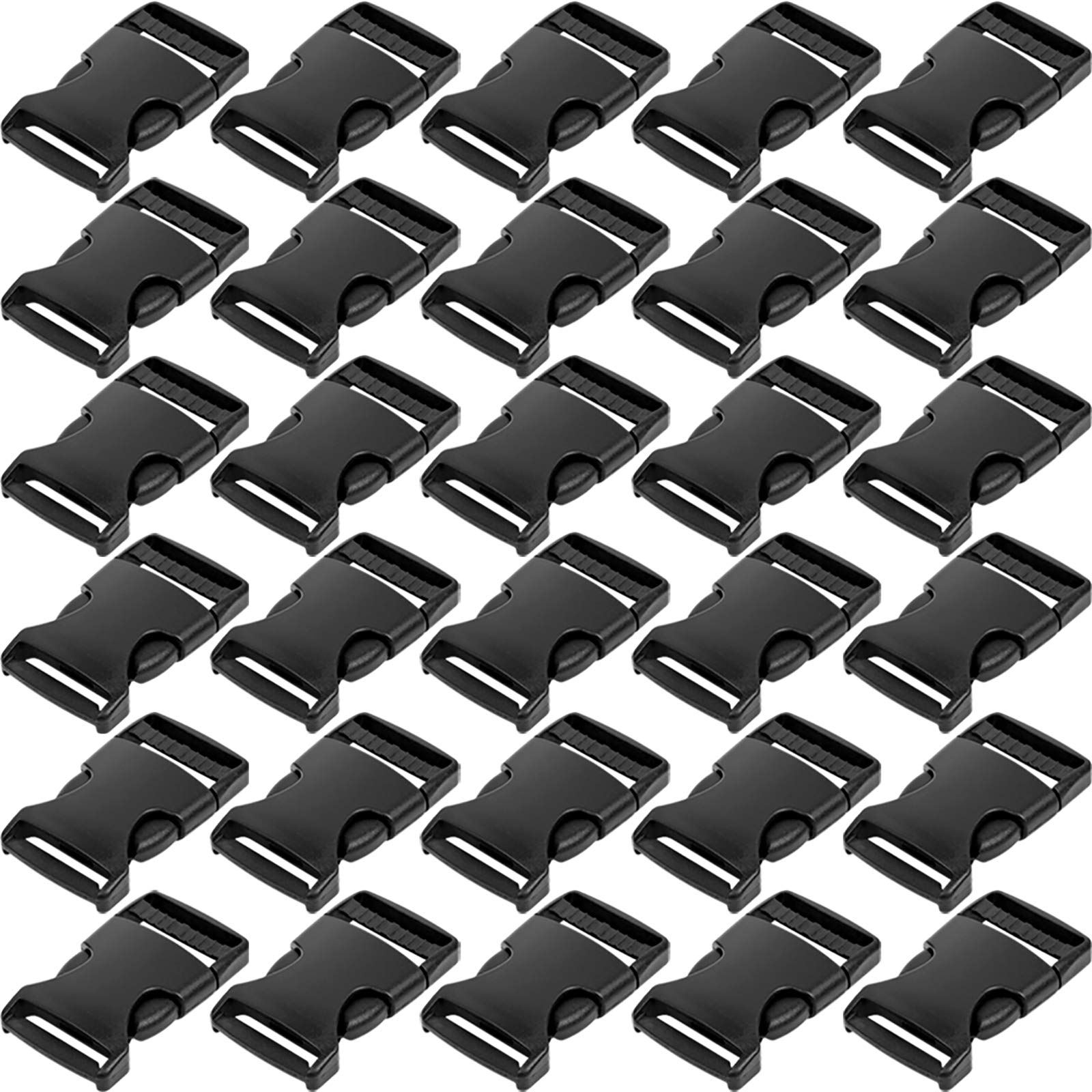 100PCS parachute buckle Backpack Buckle Replacement Plastic Snap Buckle