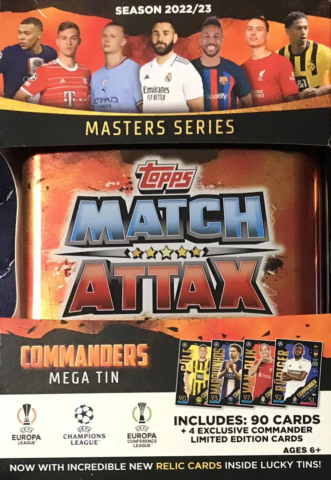 2022-23 Topps Match Attax Champions League Cards - Playmakers Mega