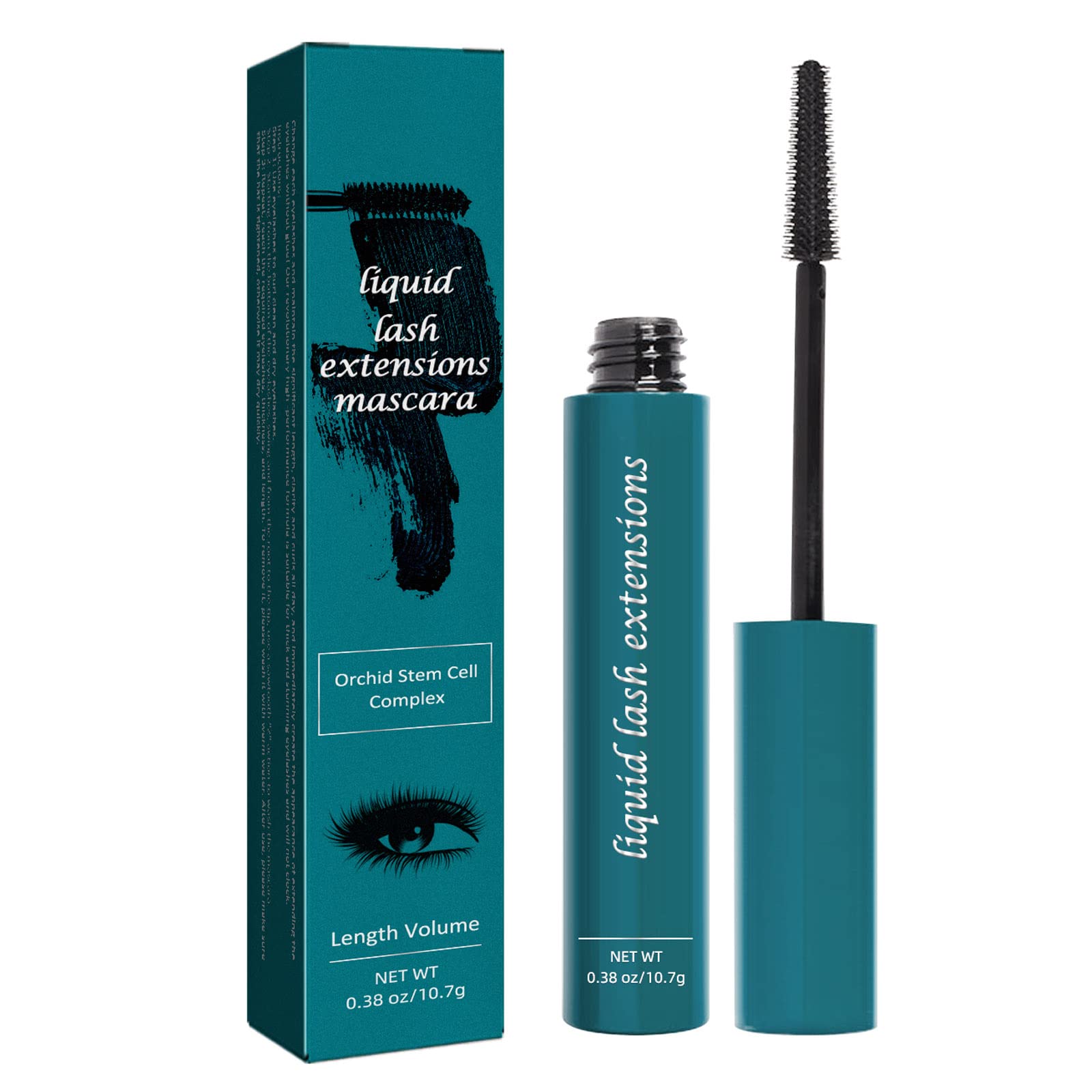 Natural Waterproof Mascara Liquid Lash Extensions Thick, Long, and