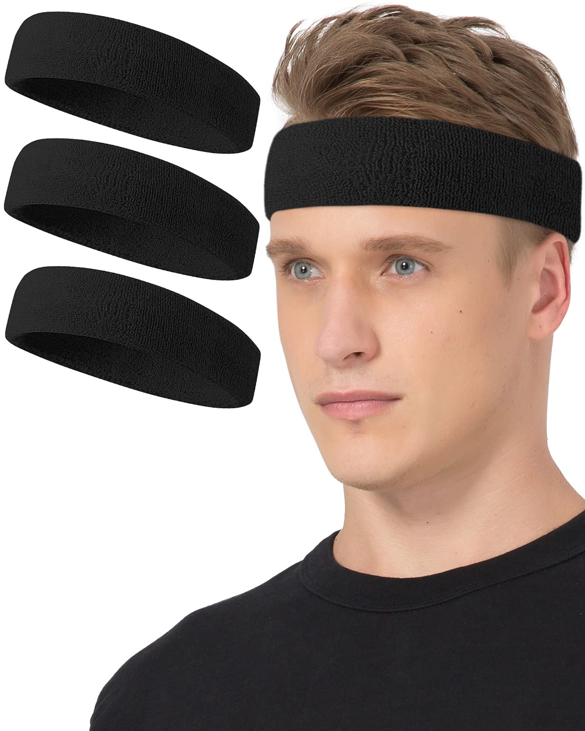 Sports Headband Unisex Fitness Headbands for Women & Men Head Band  Sweatband for Running Yoga Workout Gym Exercise - China Headband and Head  Band price