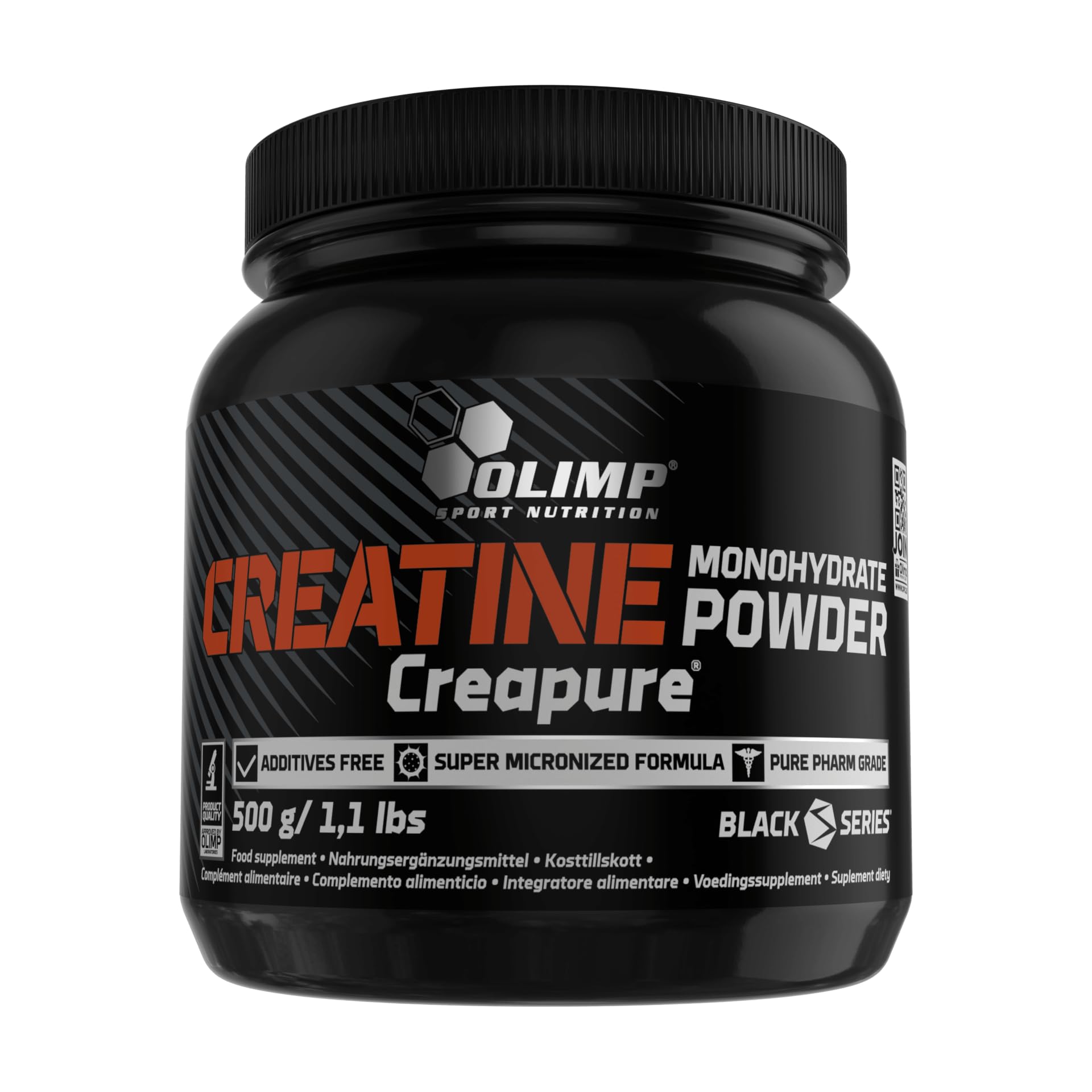 Olimp Sport Nutrition Creapure Monohydrate Powder (500g) - 100% Pure ...