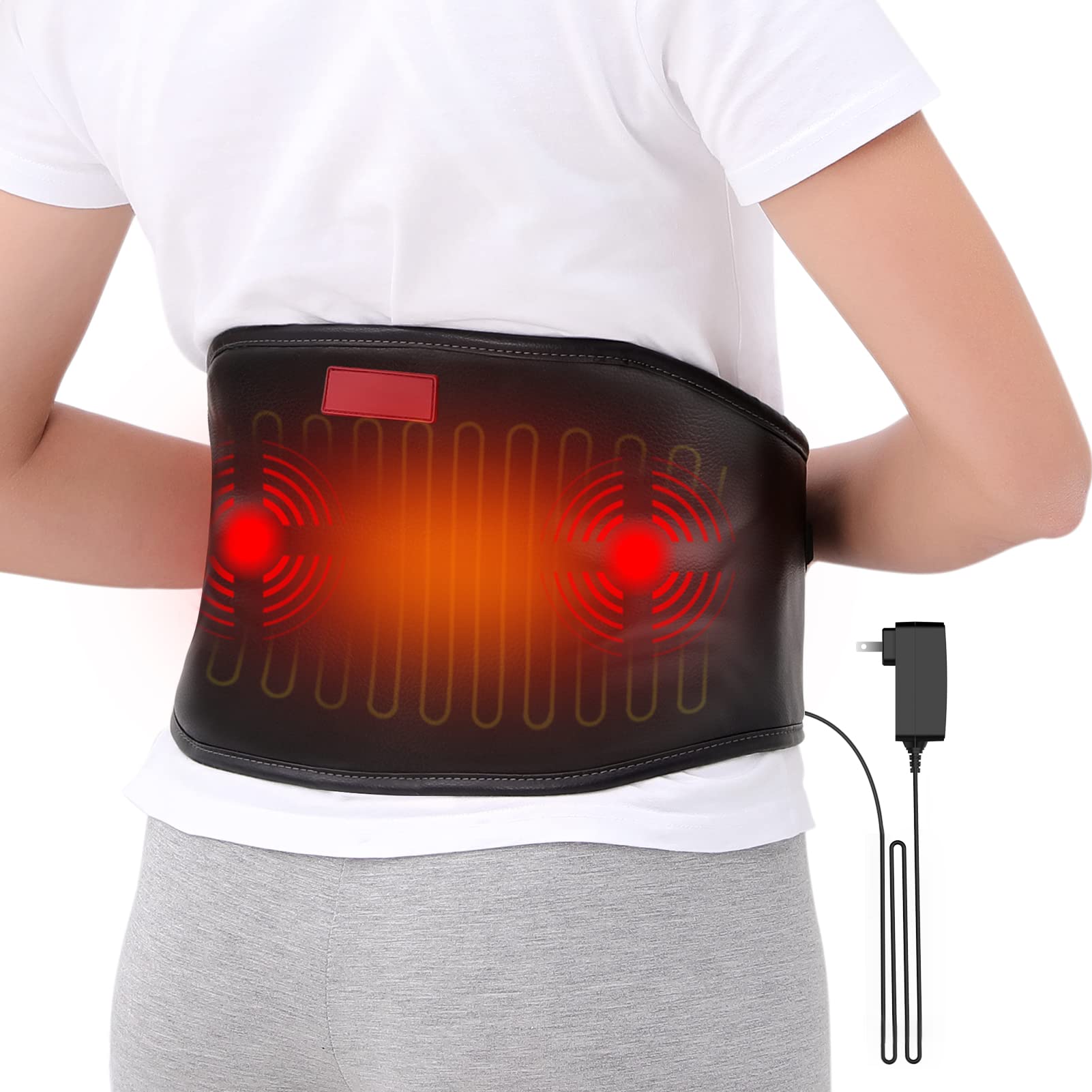 Back Pain Relief Portable Cordless Heated Vibration Electric Waist Massager  for Lower Back - China Waist Massage Machine, Women Product