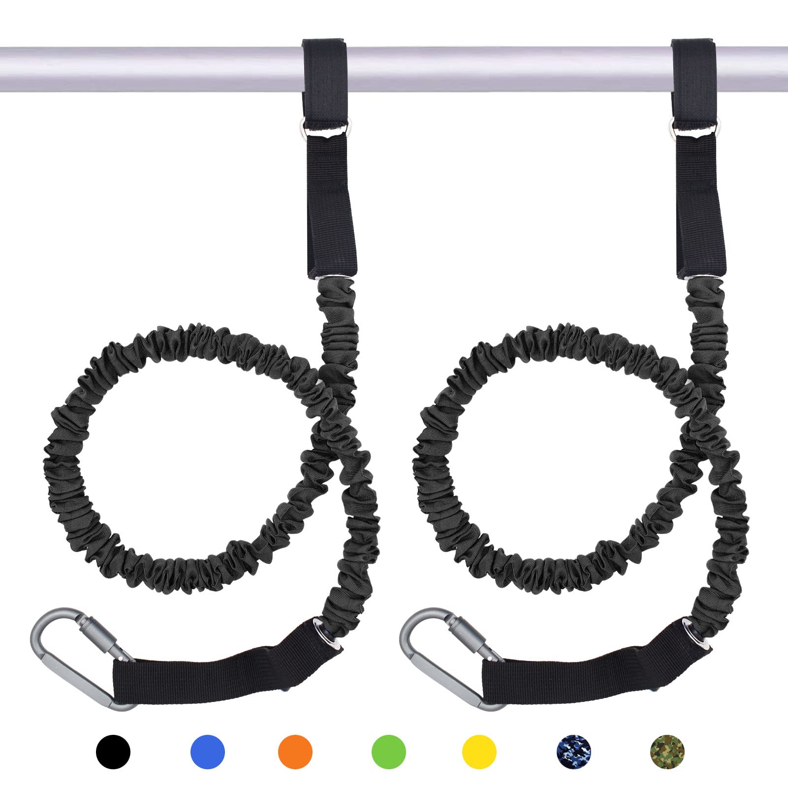 VNVM Kayak Paddle Leash 2 Pack, Paddle Leash Lightweight Coiled Kayak Rod  Leashes for SUP Kayaking