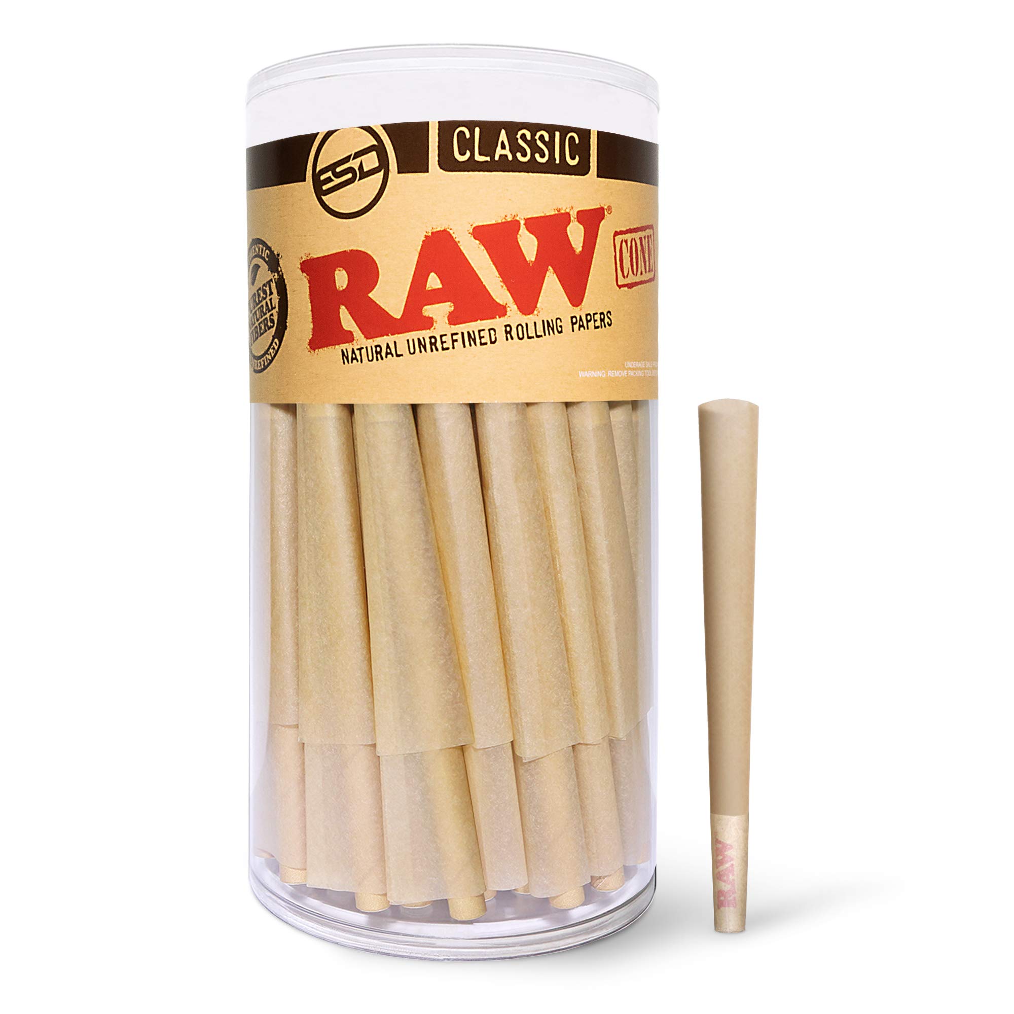 RAW Cones Classic 98 Special, 100 Pack