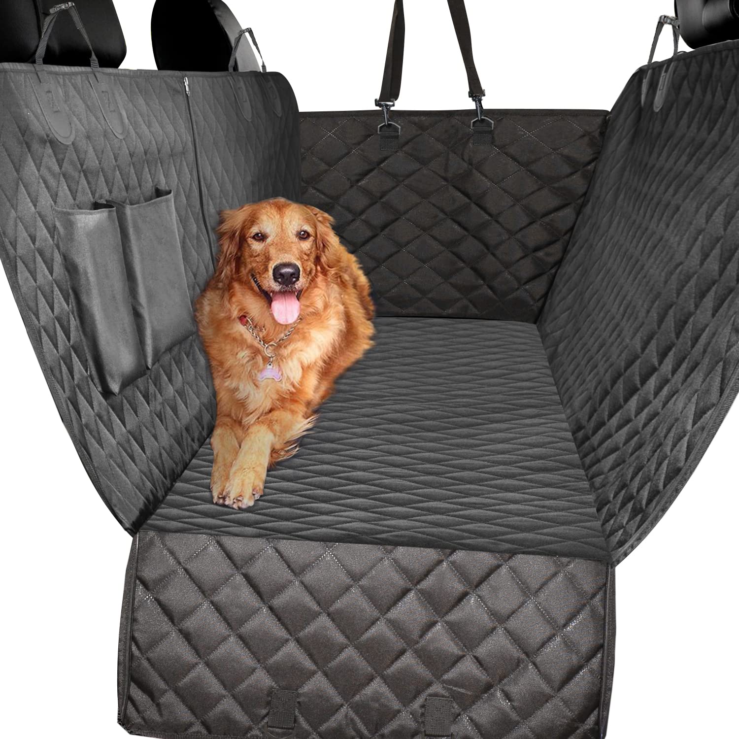 Pet Dog Rear Car Back Seat Cover Travel Protector Waterproof
