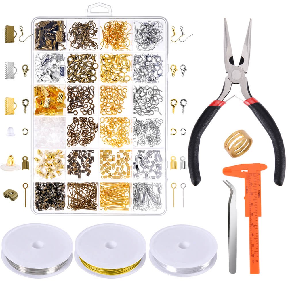 Paxcoo Jewelry Making Supplies Kit - Jewelry Repair Tools with
